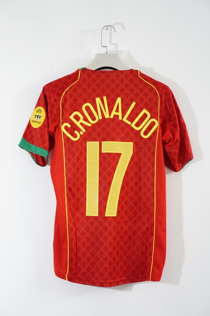 Portugal Retro 2004 Jersey – Classic Euro 2004 Kit