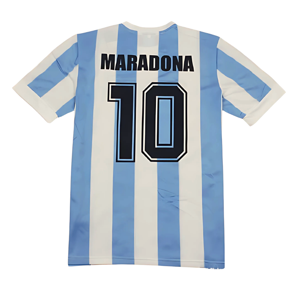 RETRO ARGENTINA 'MARADONA 10' LEGENDS HOME SHIRT 1986