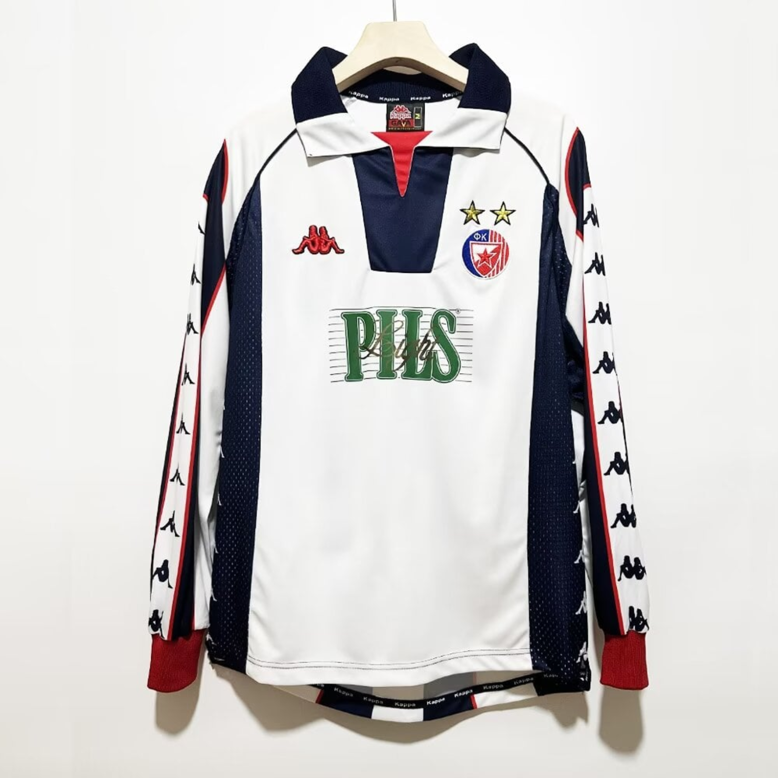 Red Star Belgrade Away Shirt 1999/01
