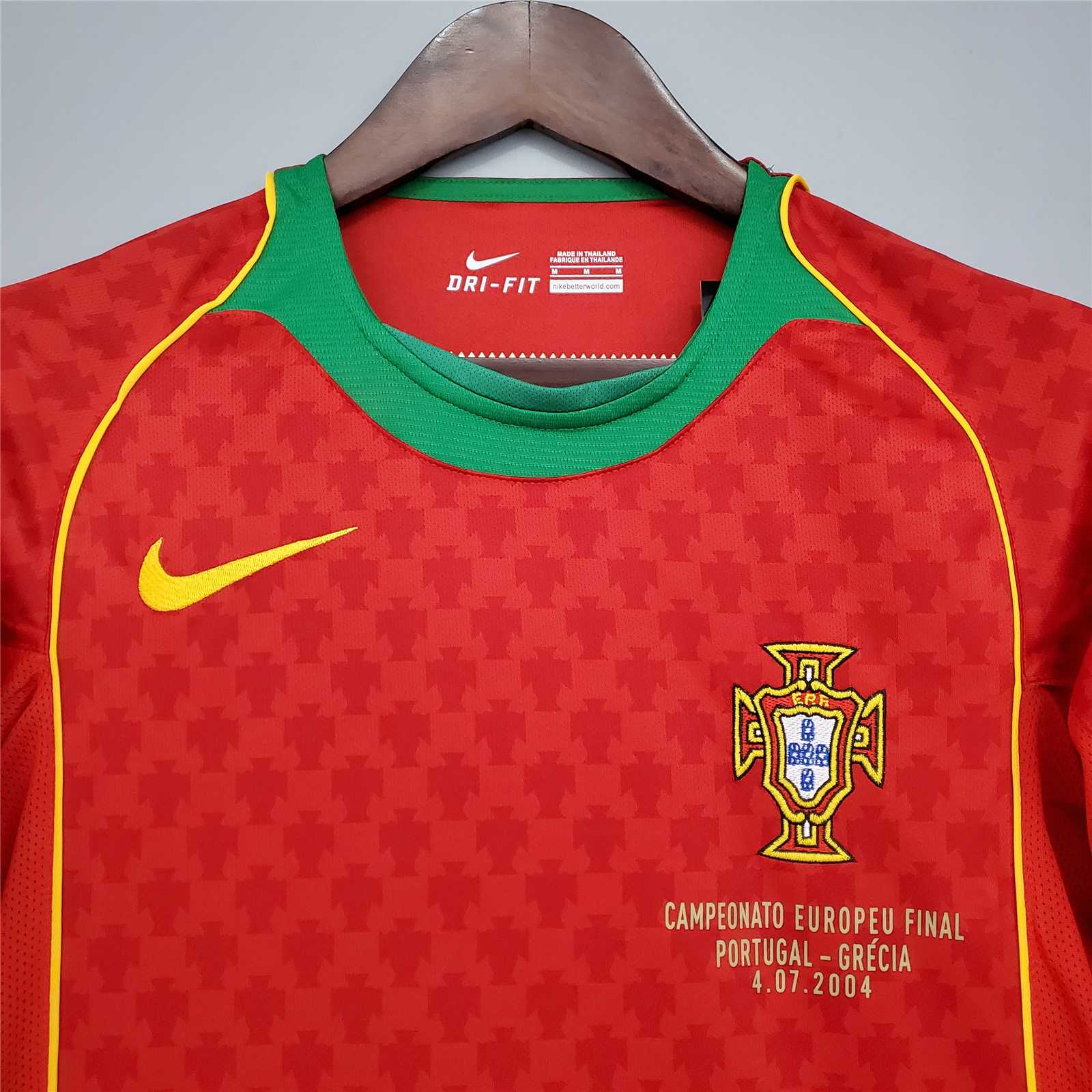 Portugal Retro 2004 Jersey – Classic Euro 2004 Kit