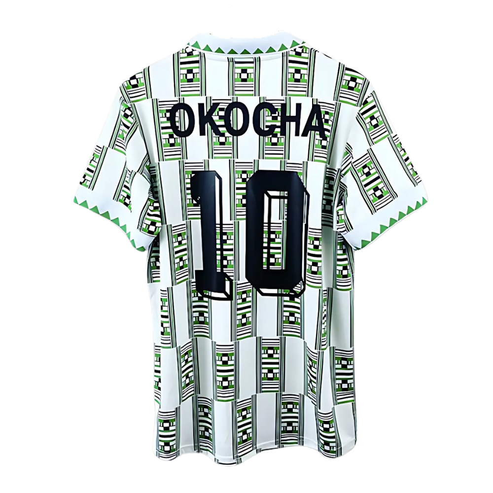 RETRO NIGERIA 'OKOCHA 10' LEGENDS AWAY SHIRT 1994