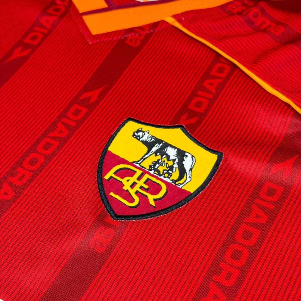 RETRO AS ROMA HOME SHIRT 1999/00