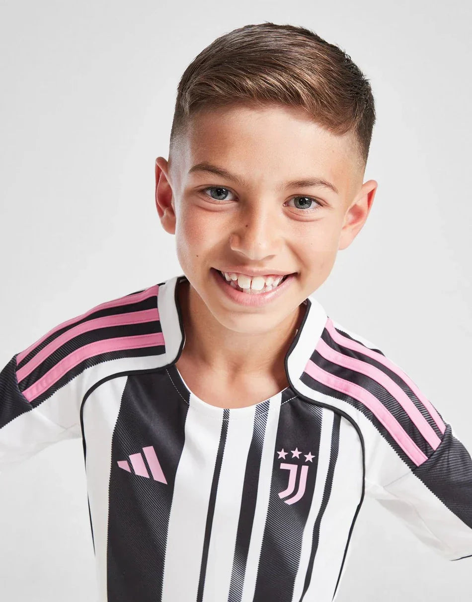 Juventus thuistenue voor kinderen 2025-26