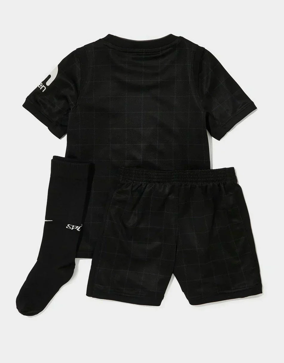 Tottenham Hotspur kindervoetbaltenue 2025/26 (uitwedstrijd)