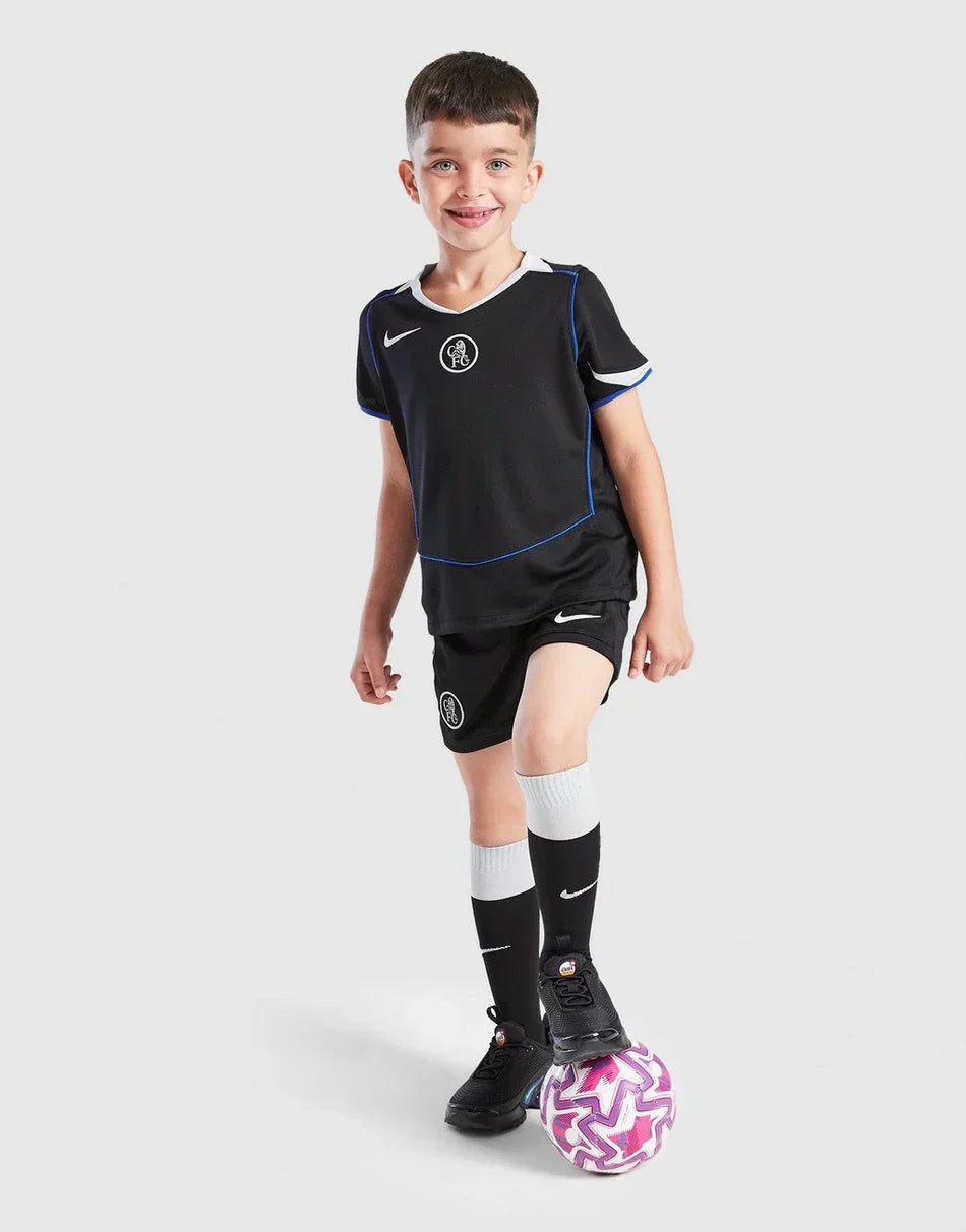2025-26 Chelsea Third Kids Kit