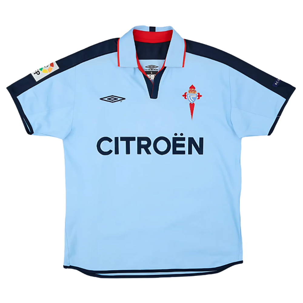 Camiseta retro de local Celta Vigo 2002/04