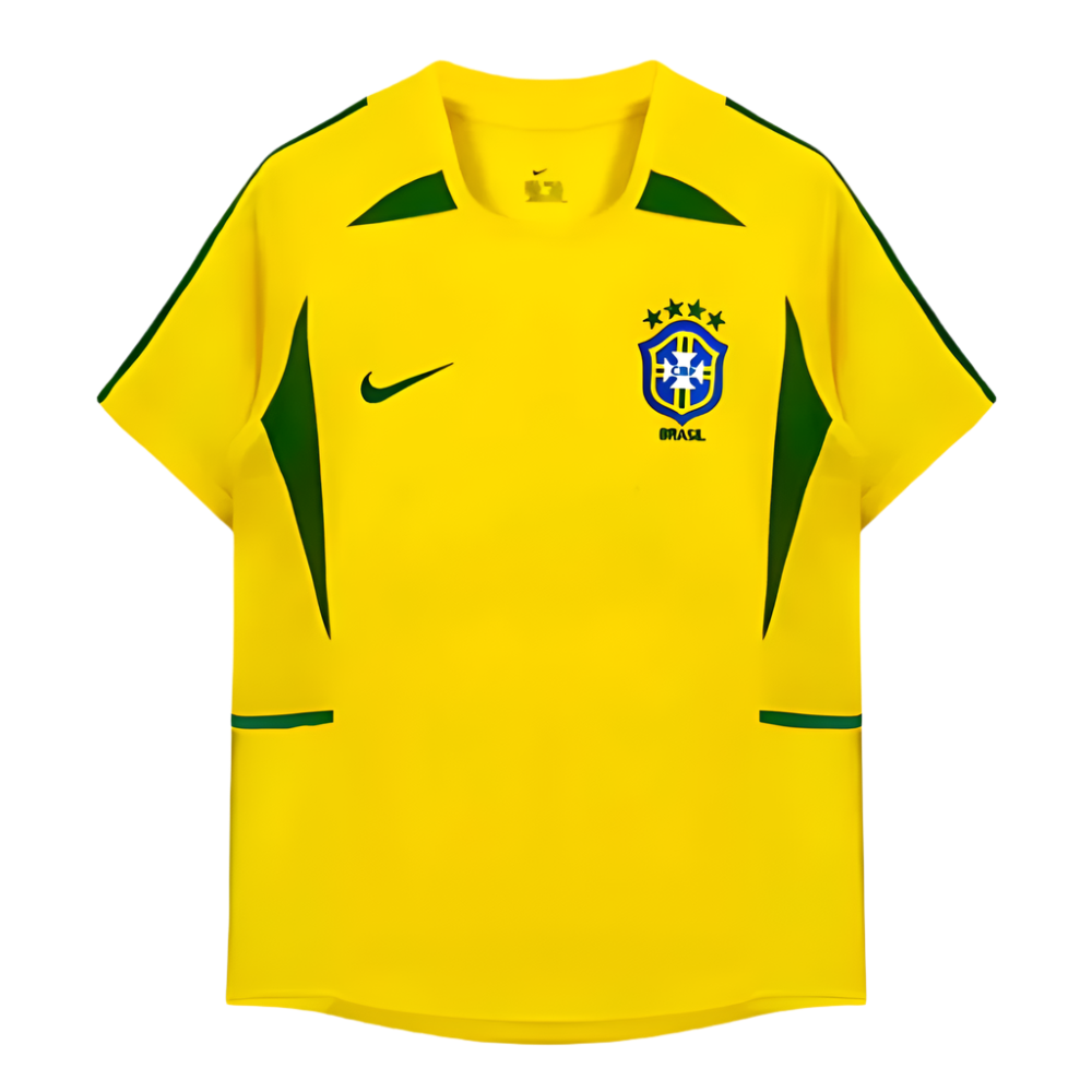 RETRO BRAZIL HOME SHIRT 2002