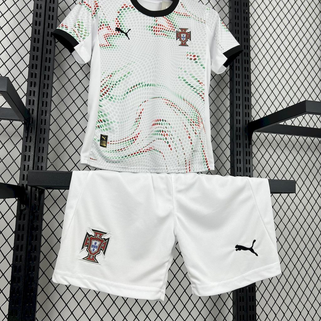 2025/26 Portugal Kids Football Kit Away