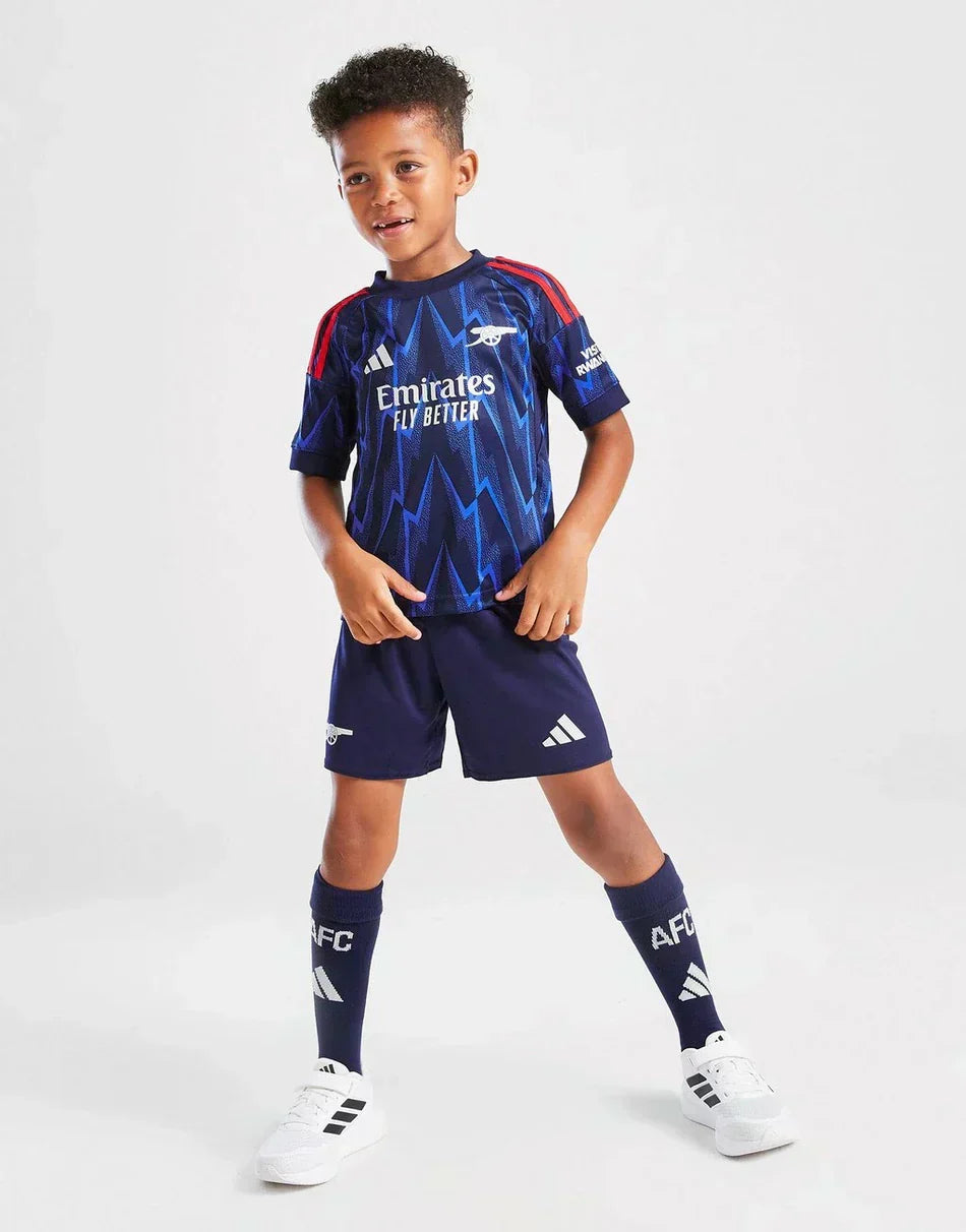 Arsenal Kinder-Fußballtrikot 2025/26 Auswärtstrikot