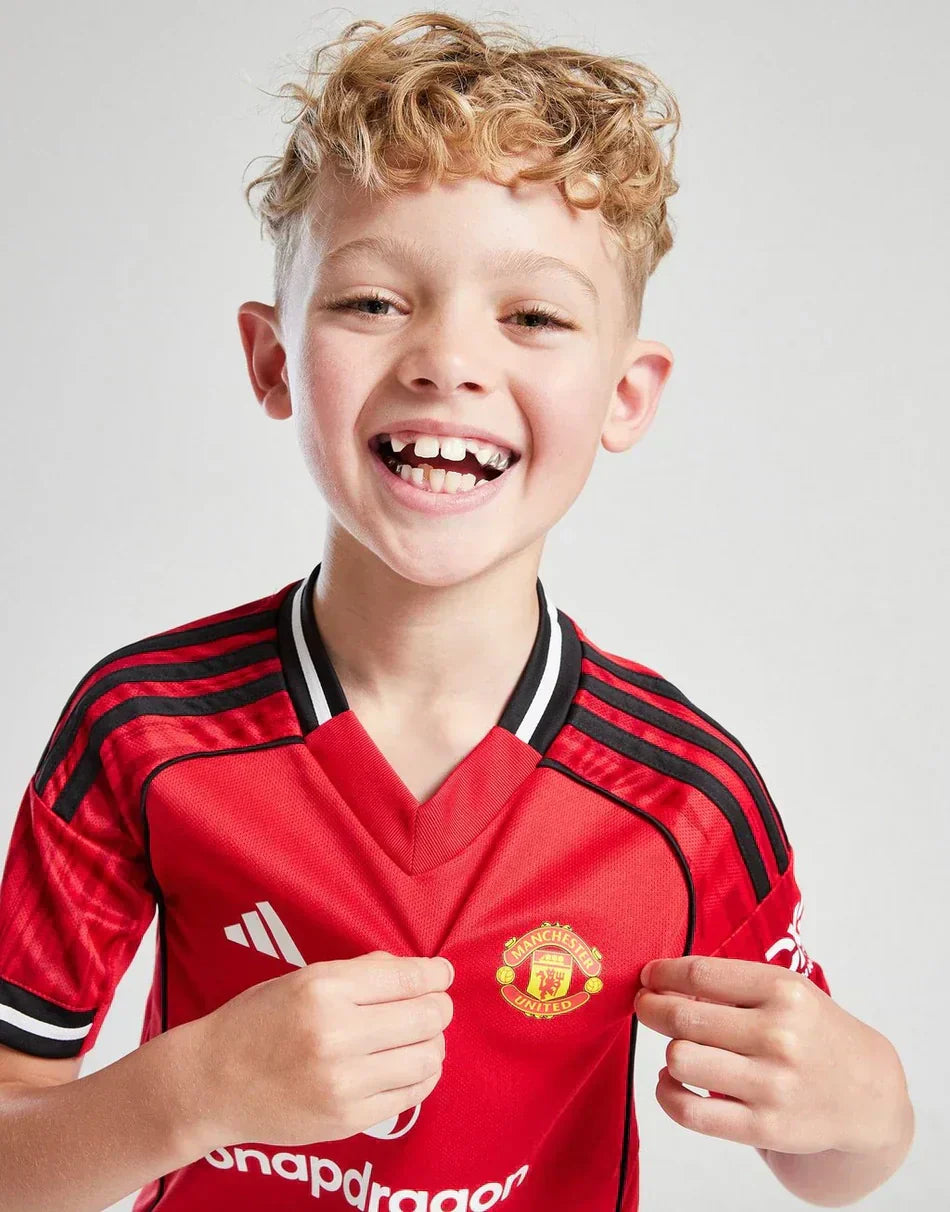Manchester United thuistenue voor kinderen 2025-26