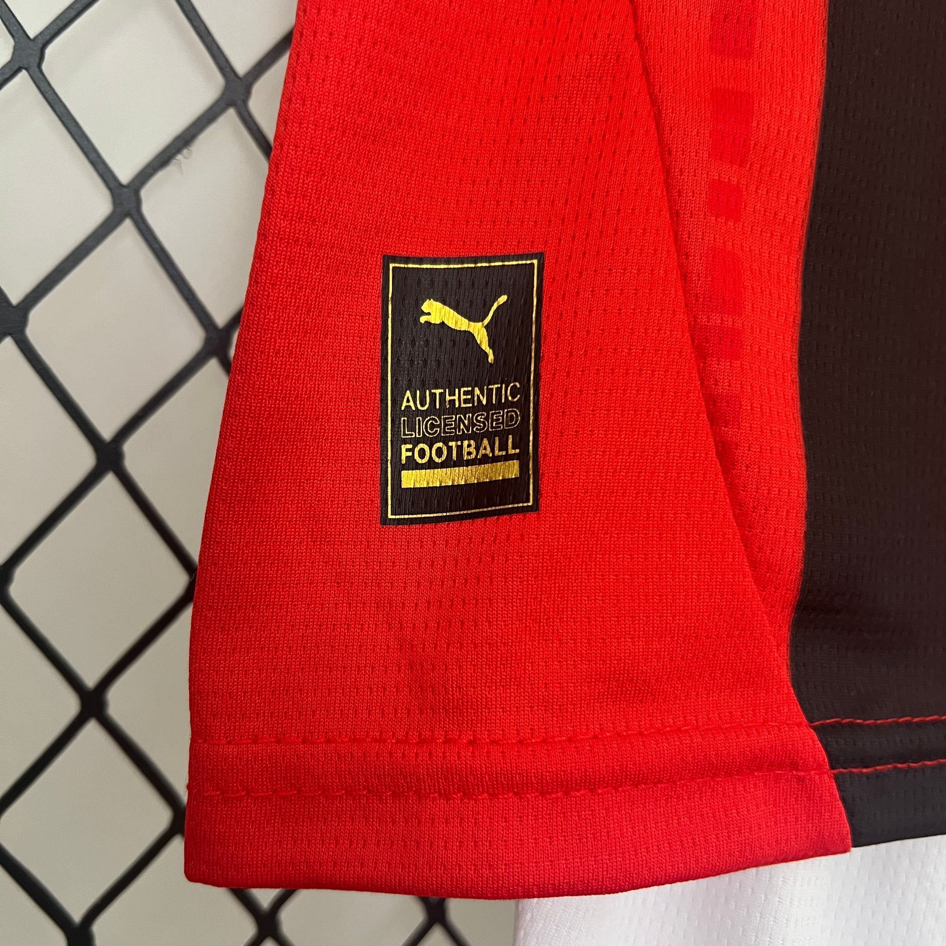 AC Milan kindervoetbaltenue 2024/25 Thuis