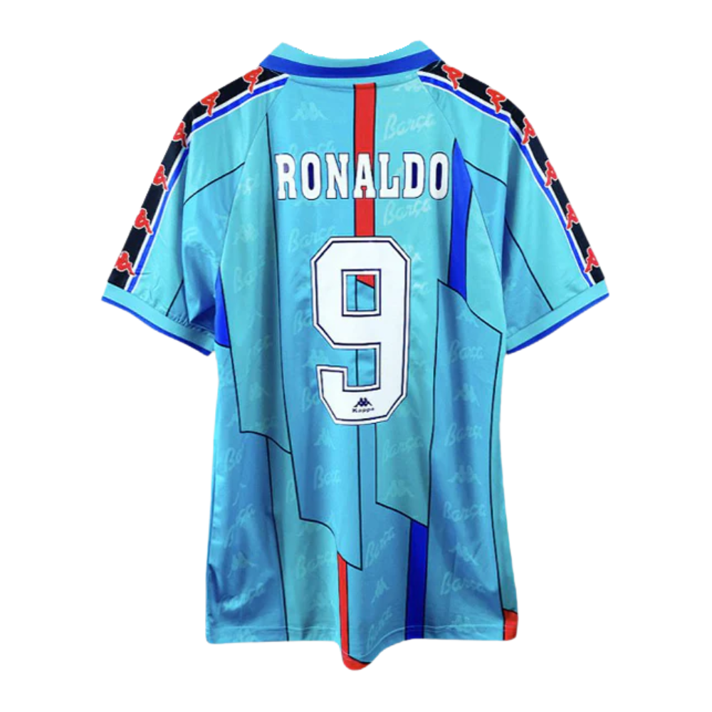 RETRO BARCELONA 'RONALDO 9' LEGENDS AWAY SHIRT 1995/97