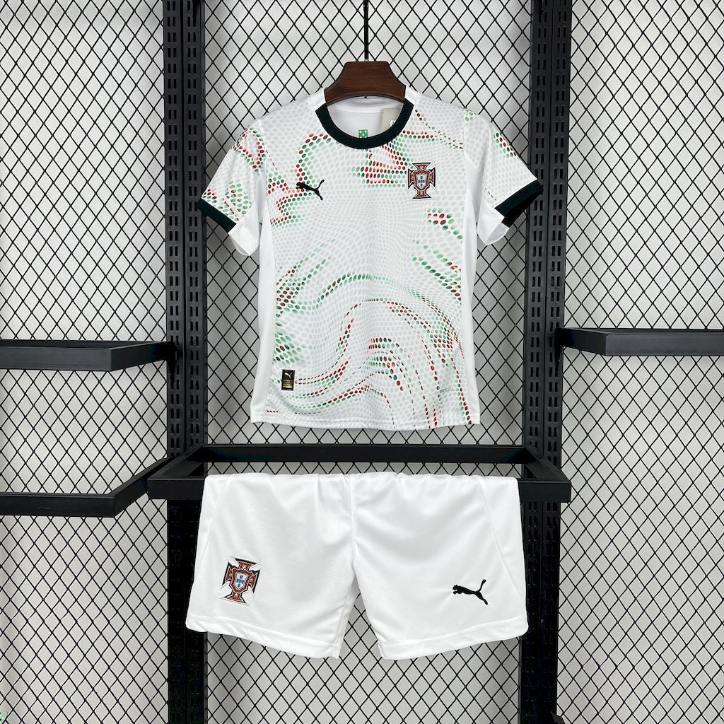 2025/26 Portugal Kids Football Kit Away