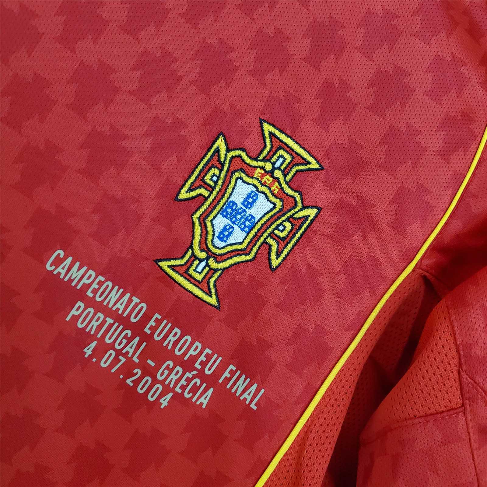 Portugal Retro 2004 Jersey – Classic Euro 2004 Kit
