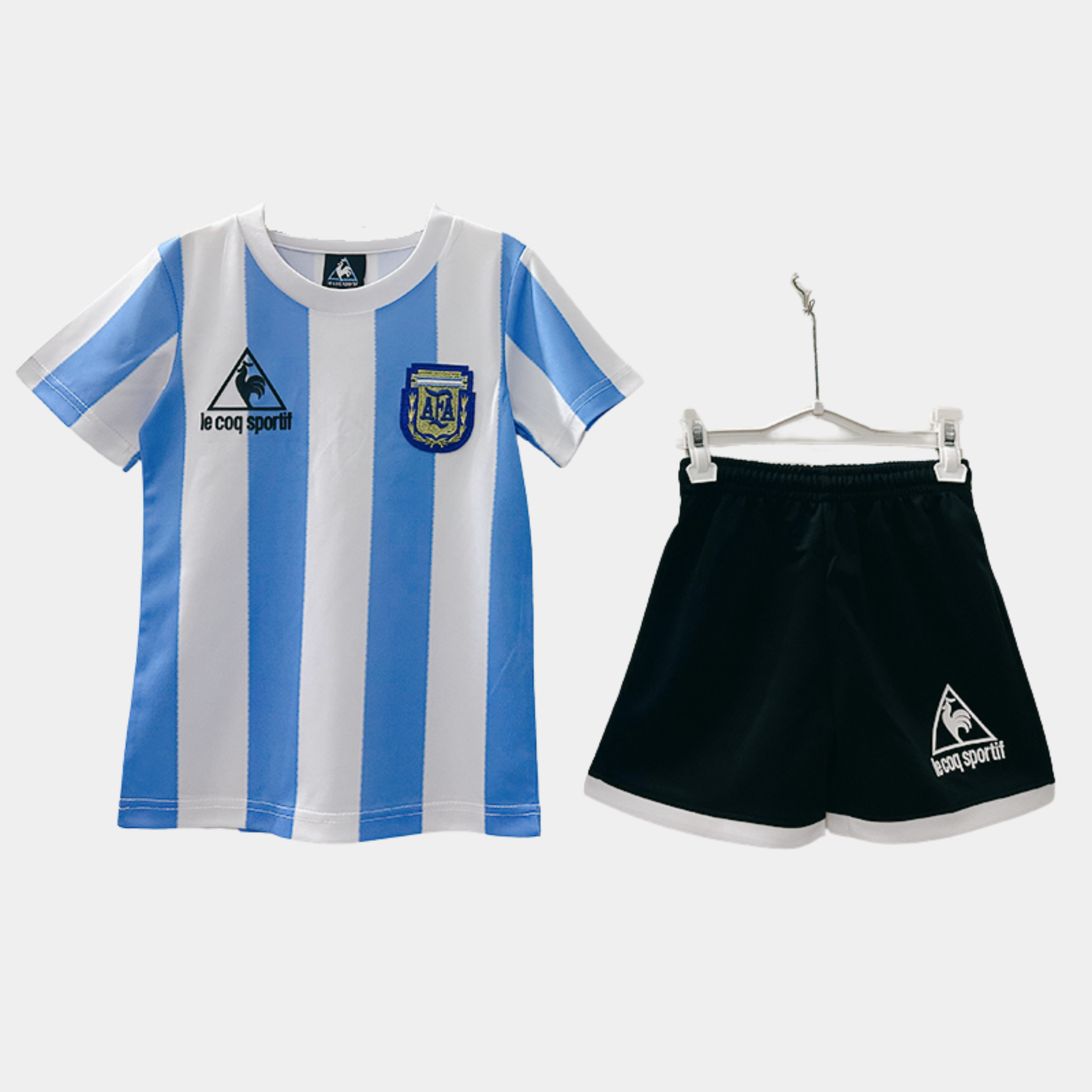 Retro Argentinien Kinder-Trikot WM 1986 Heimtrikot