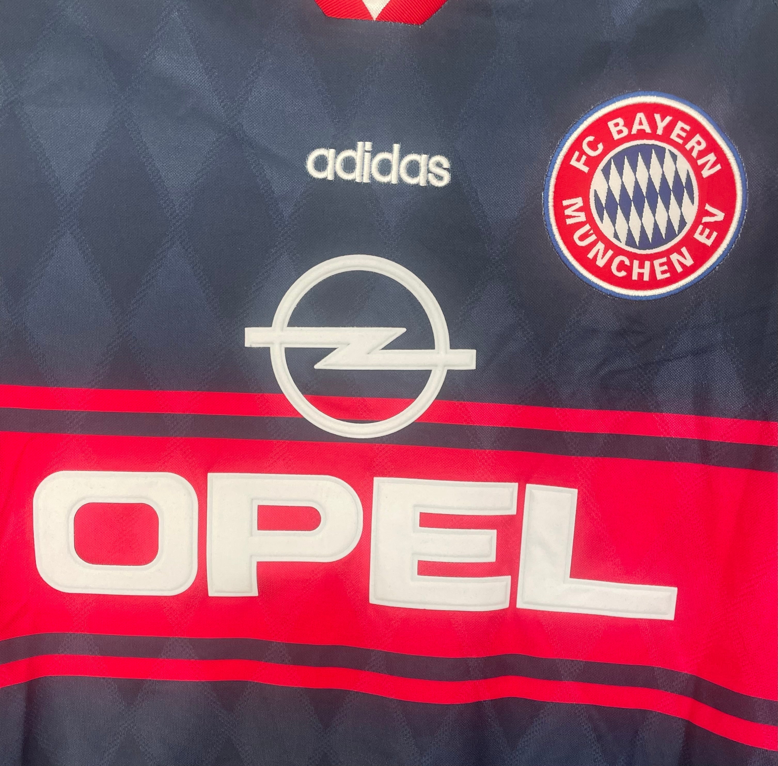 Camiseta de Visita de Manga Larga Bayern München - 1997-99