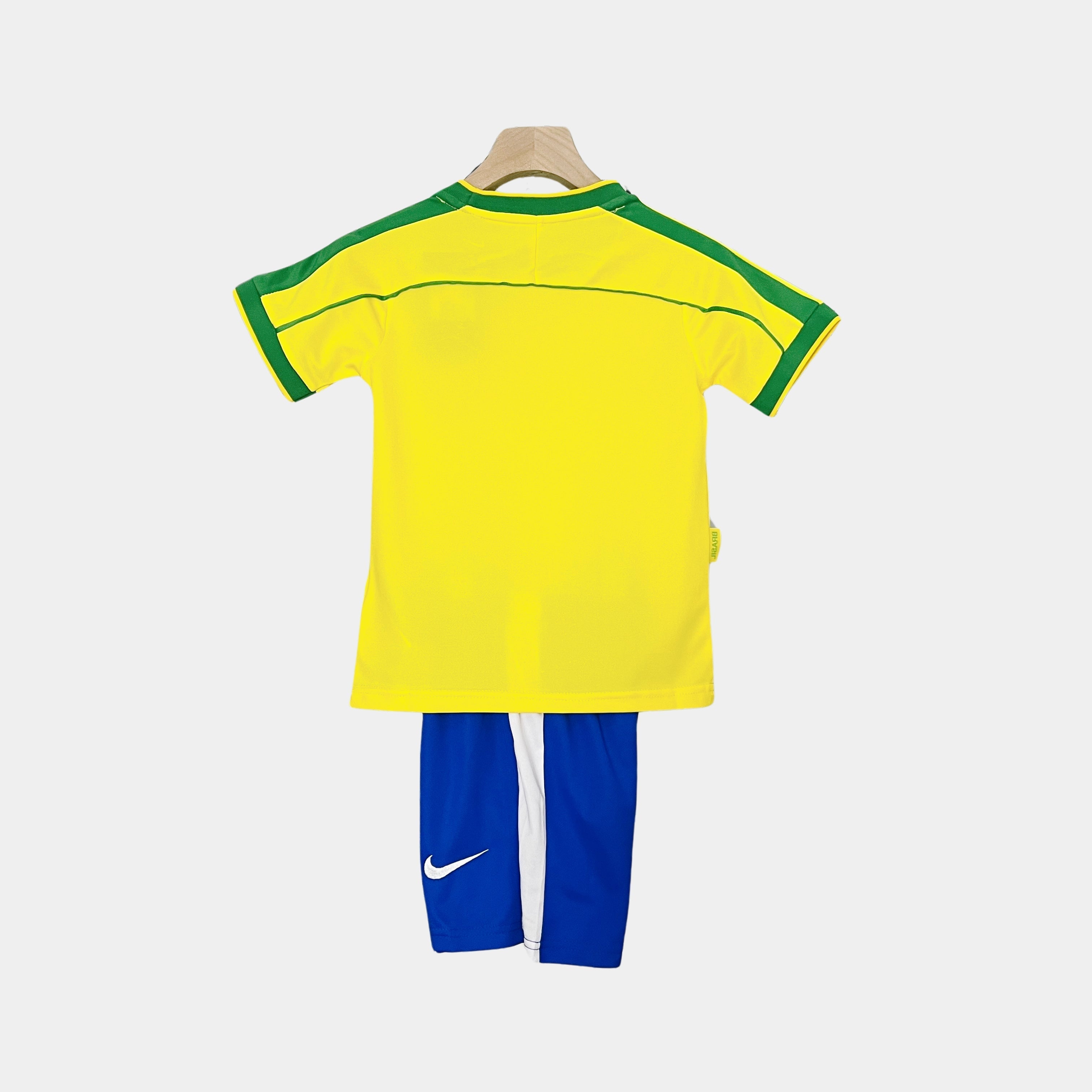 Retro Brasilien Kinder-Trikot WM 1998 Heimtrikot