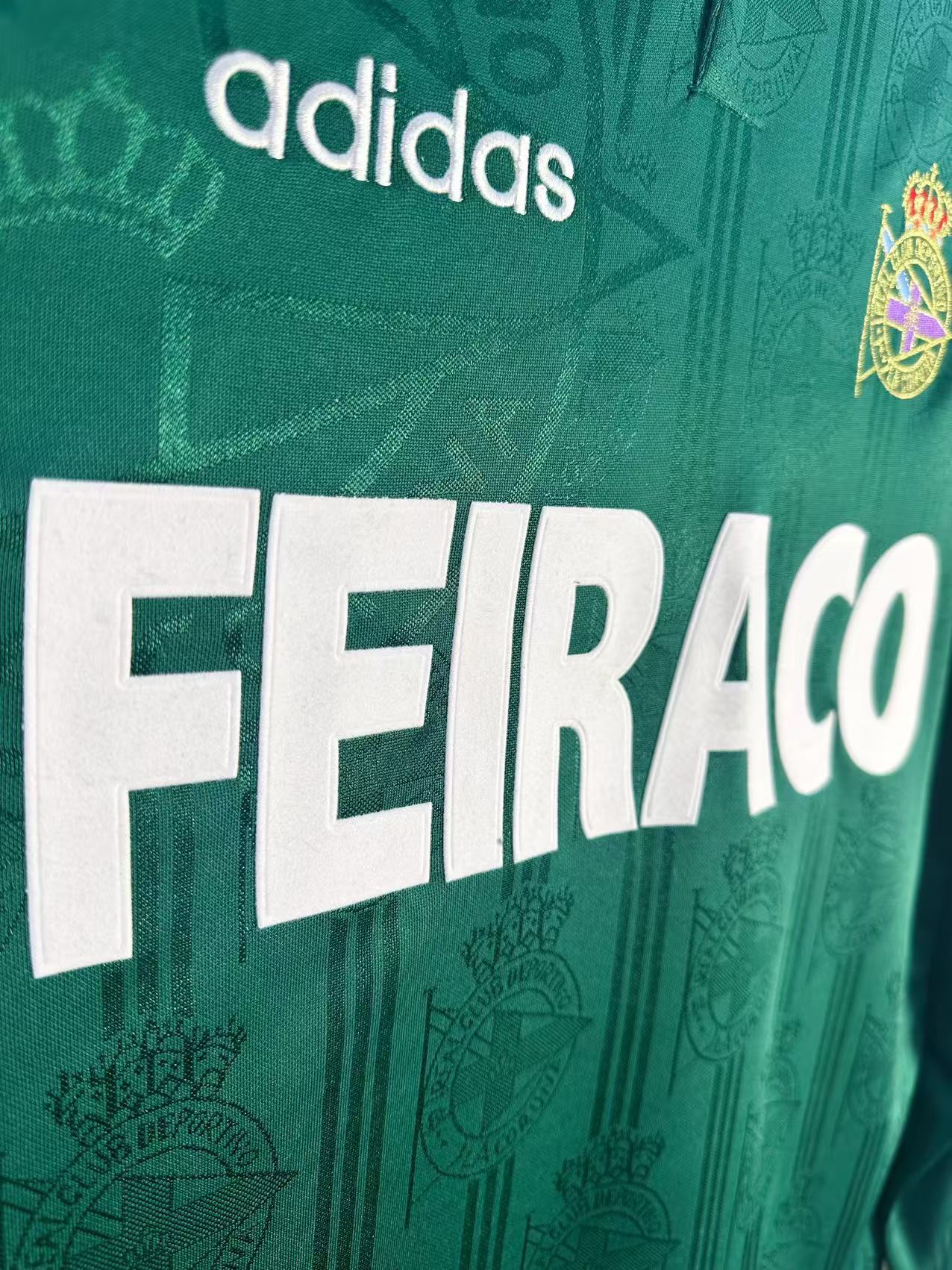 Camiseta de Visita de Manga Larga Deportivo La Coruña - 1999-00