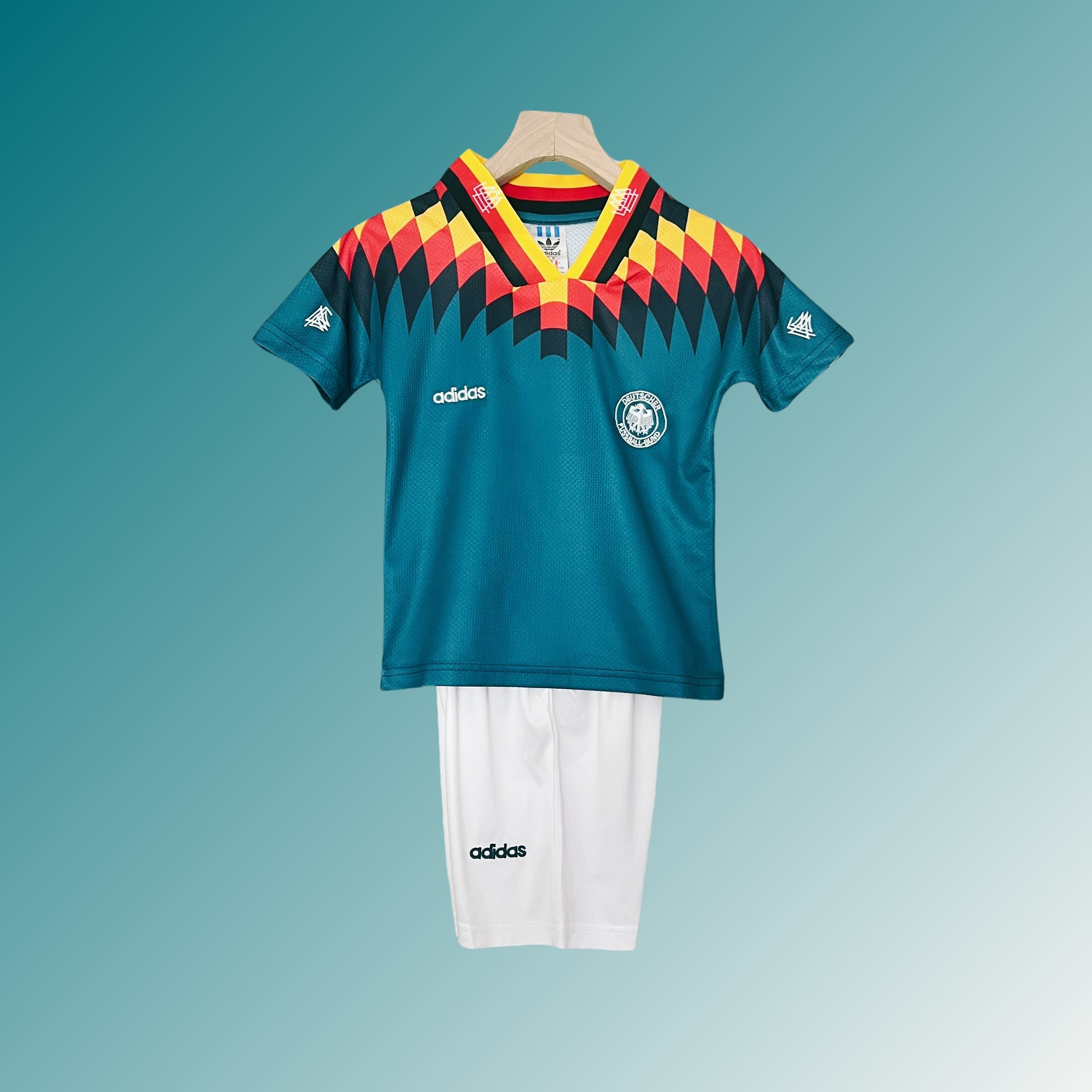 Retro Deutschland Kinder-Trikot WM 1994 Auswärts
