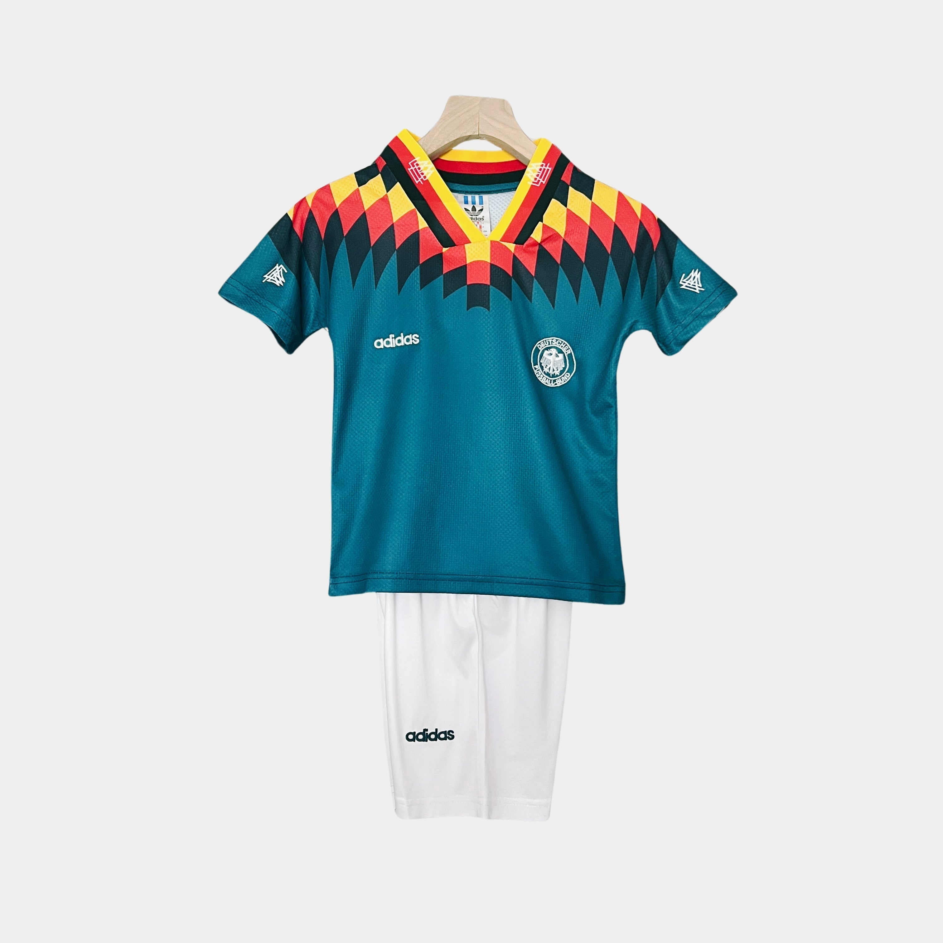 Retro Deutschland Kinder-Trikot WM 1994 Auswärts