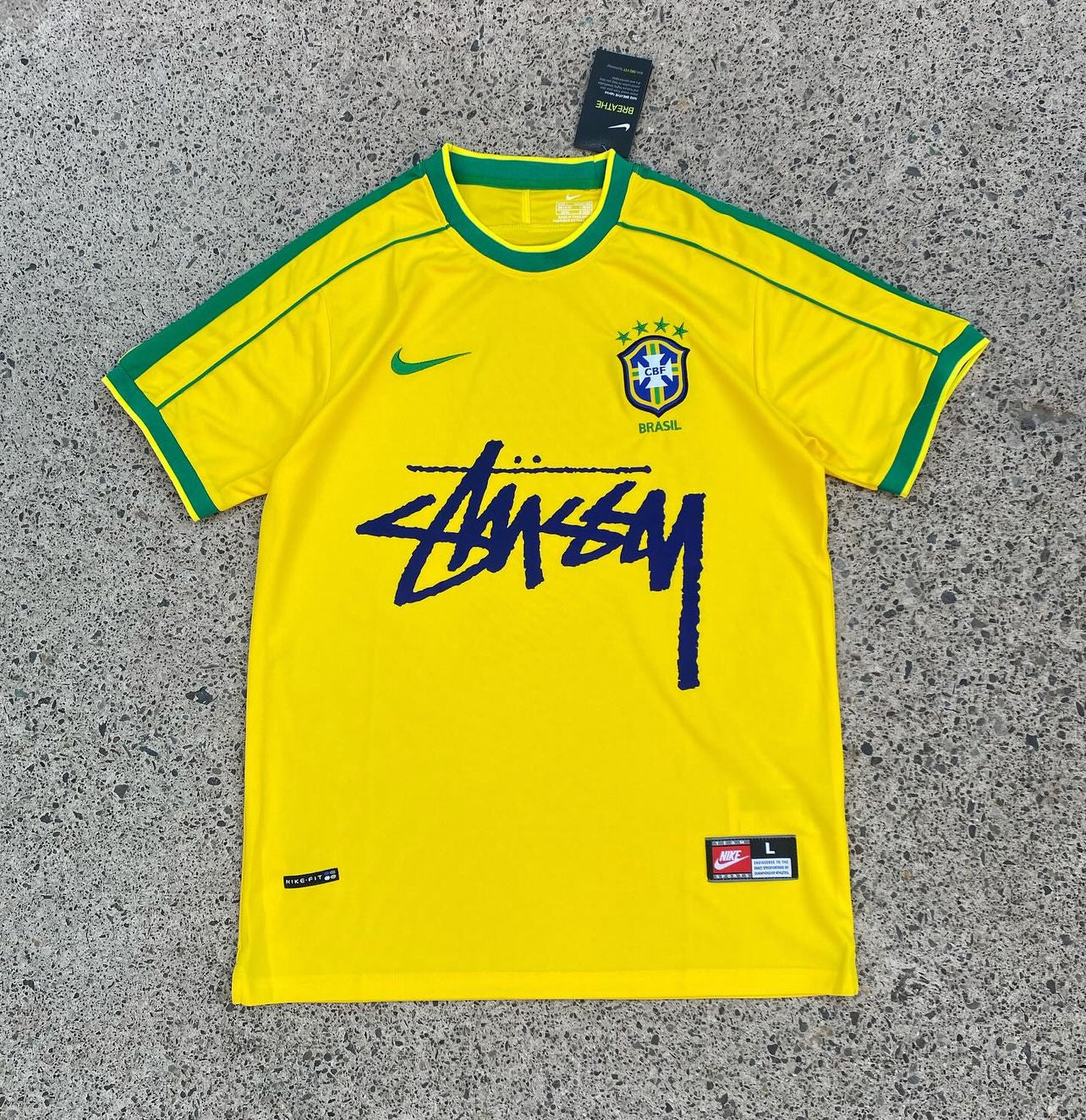 Speciale editie Brazilië X Stüssy uit 1998