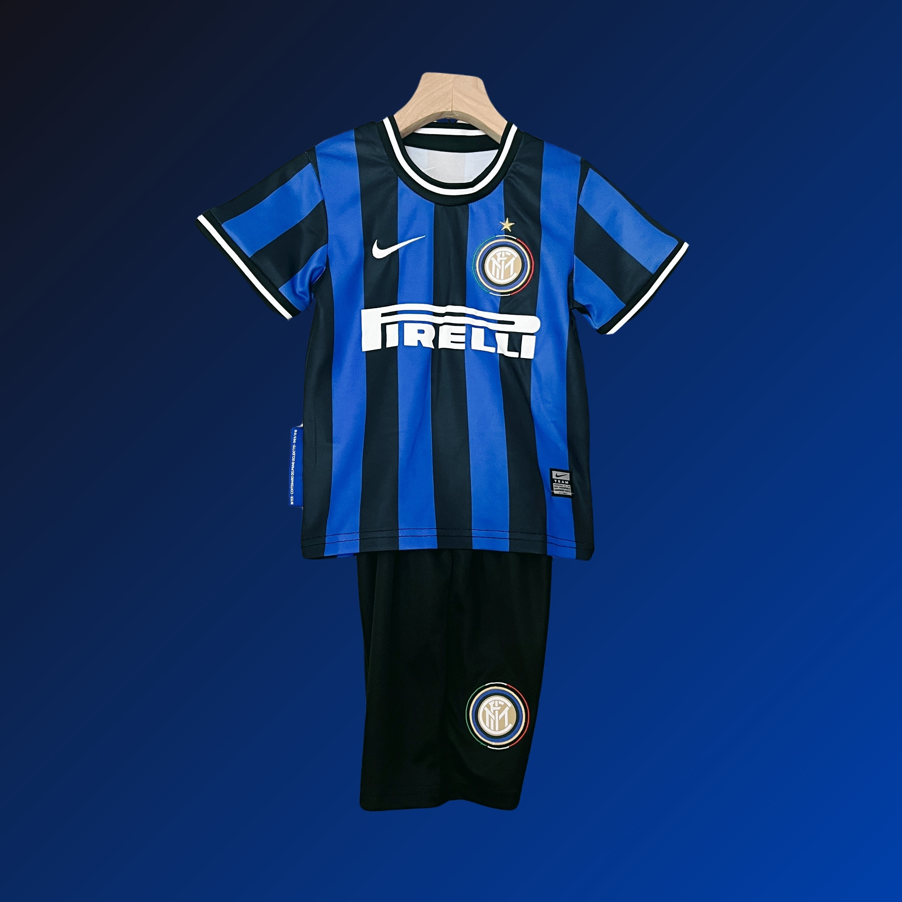 Retro Inter Mailand Kinder-Trikot 2009-10 Heimtrikot