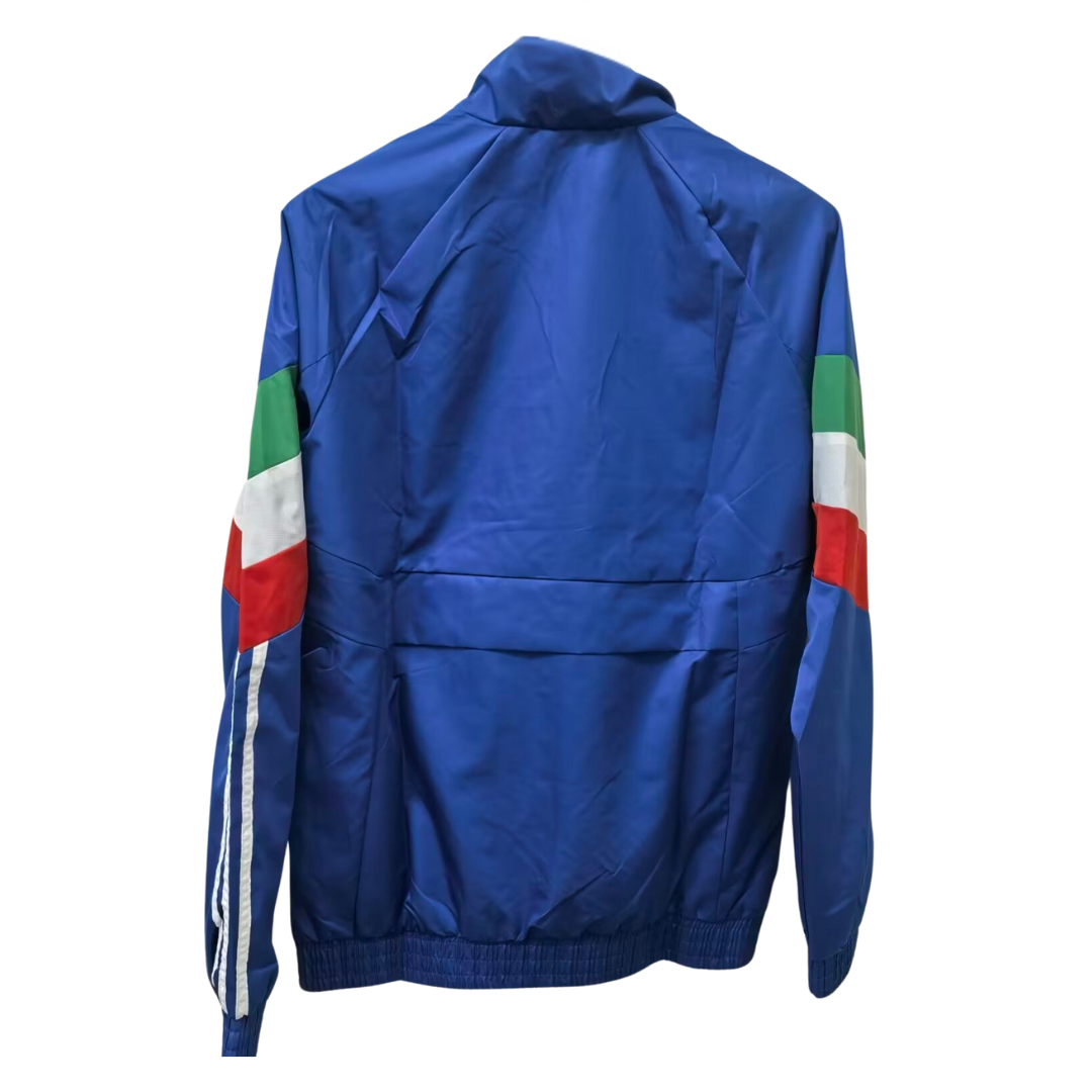 Chaqueta Rompevientos Retro Italia - Azul