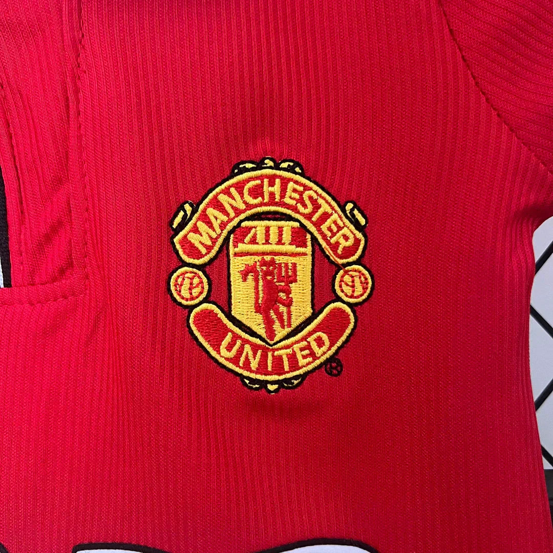 Manchester United Heimtrikot 1998-1999 - Kinderset