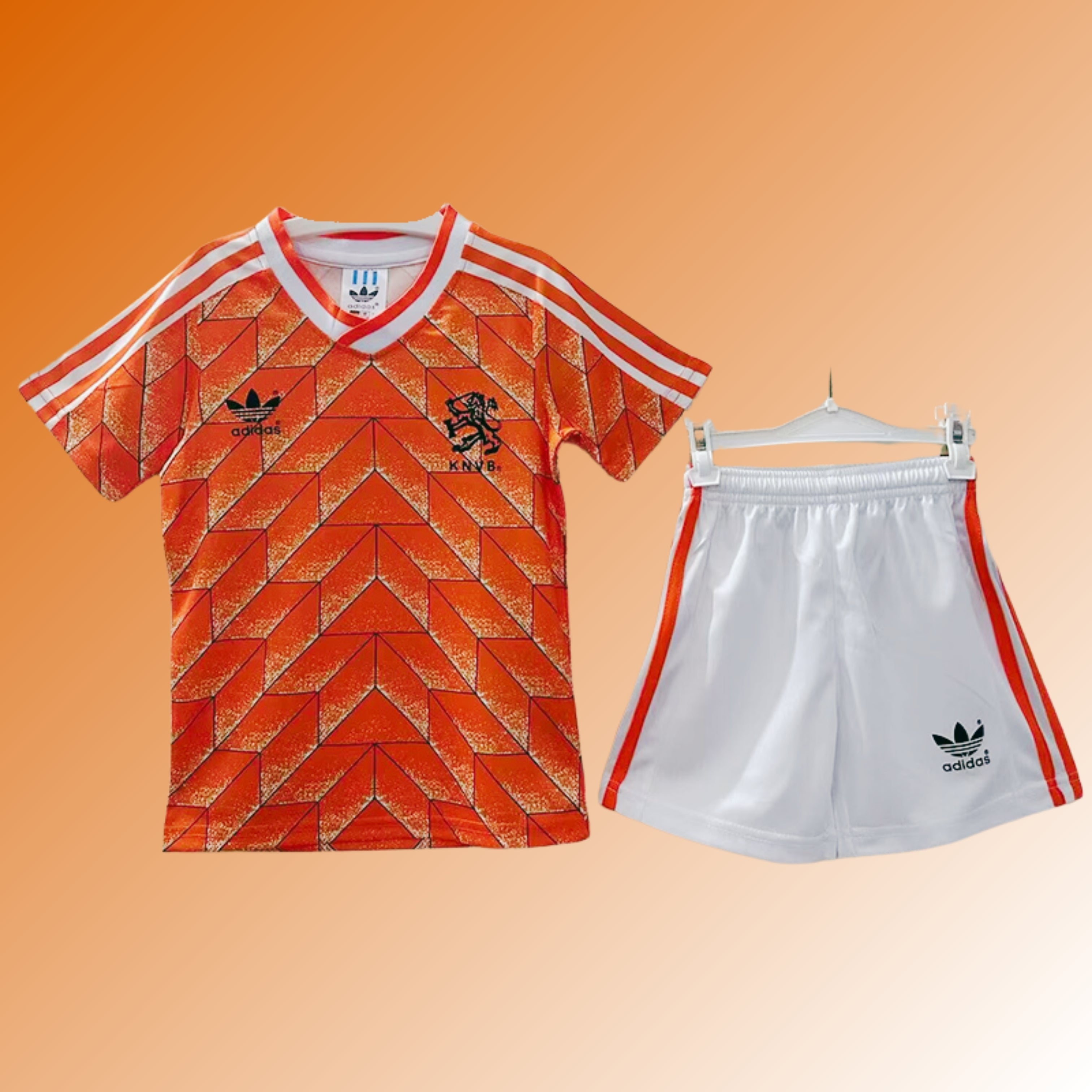 Retro-Niederlande-Kindertrikot EM 1988 Heim