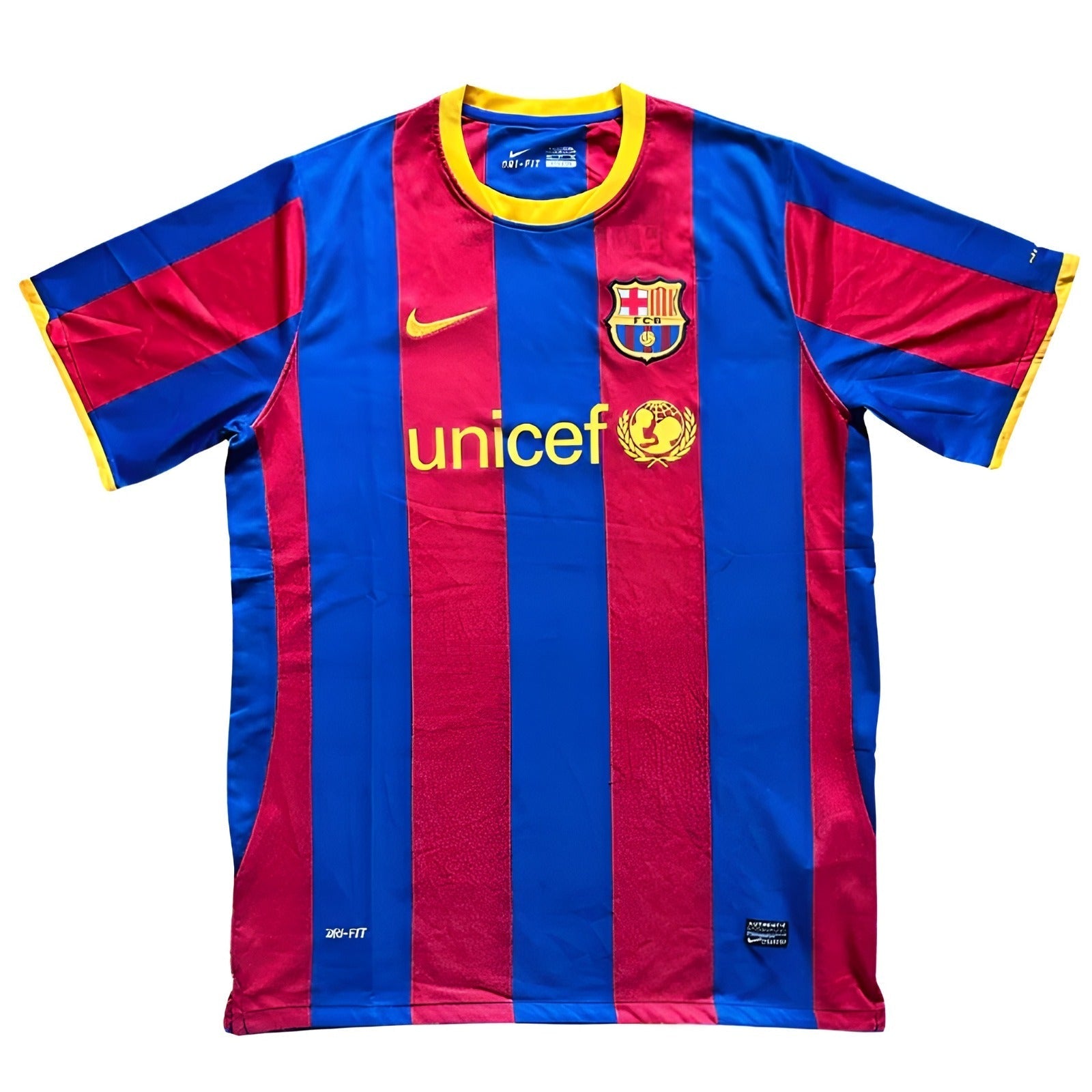 Retro Barcelona Home Shirt 2010/11 Football Shirt