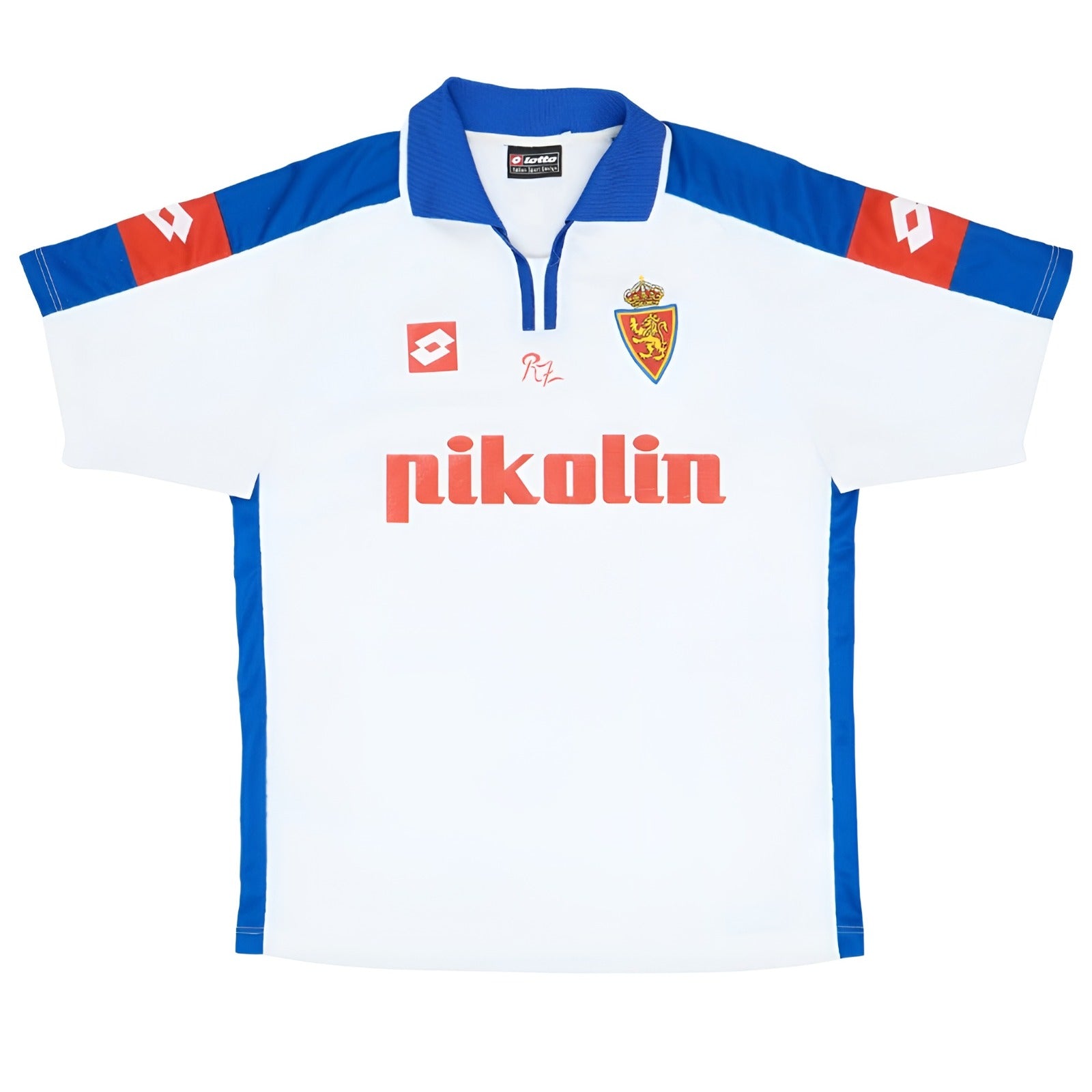 Retro Real Zaragoza Home Shirt 2004/2005 Football Shirt