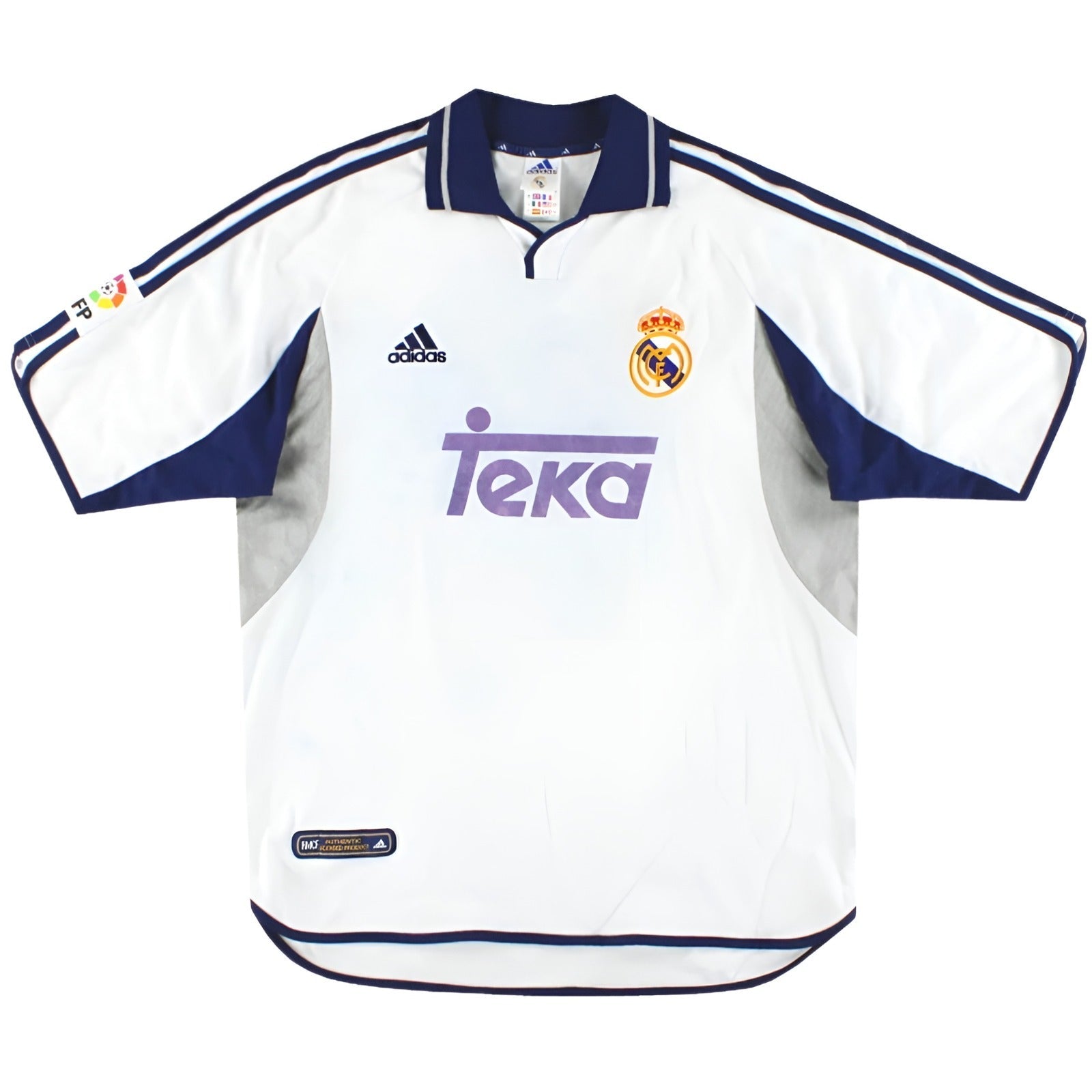 Retro Real Madrid Home Shirt 2000/2001 Football Shirt