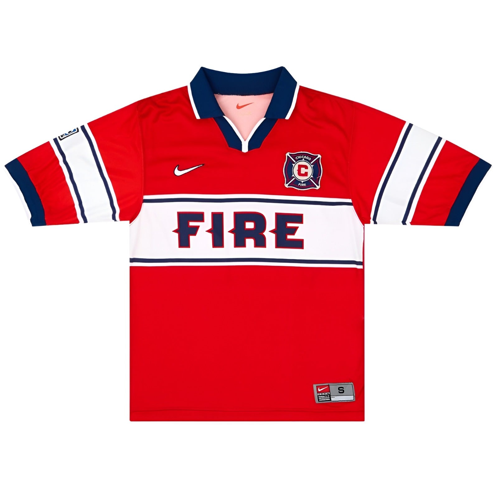 Retro Chicago Fire Home Shirt 1997/1998 Football Shirt