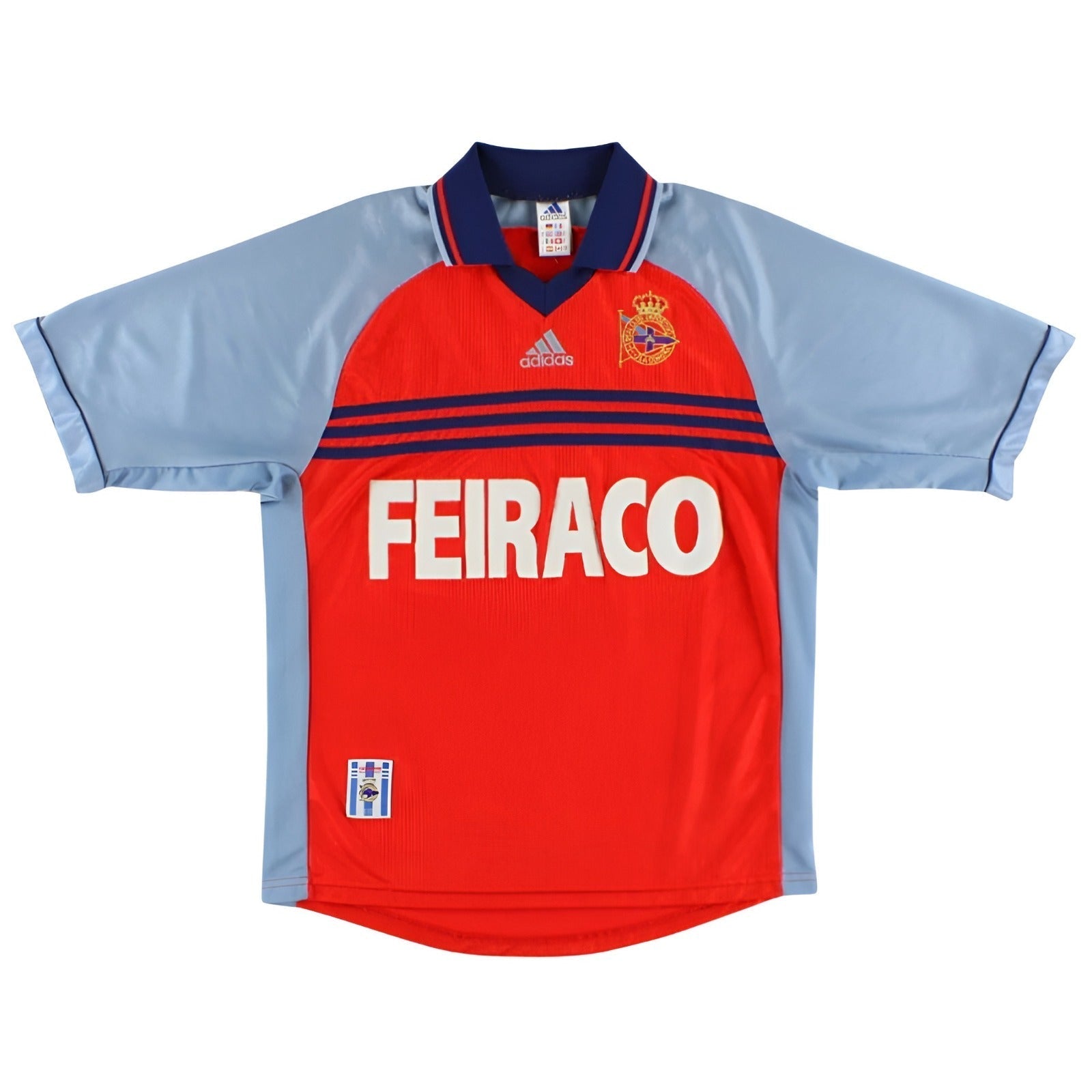 Retro Deportivo La Coruna Away Shirt 1999/2000 Football Shirt
