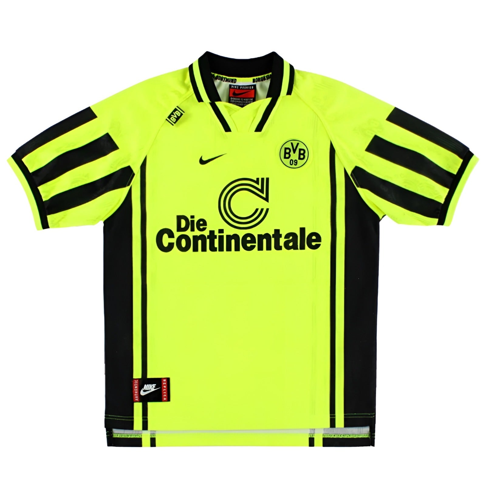 Retro Borussia Dortmund Home Shirt 1996/1997 Football Shirt