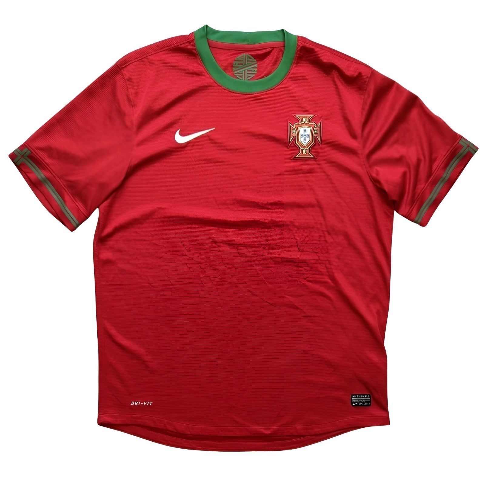 Retro Portugal Home Shirt 2012 Football Shirt
