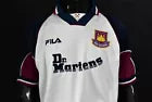 FILA West Ham United WHU HAMMERS Auswärtstrikot 1999-2001
