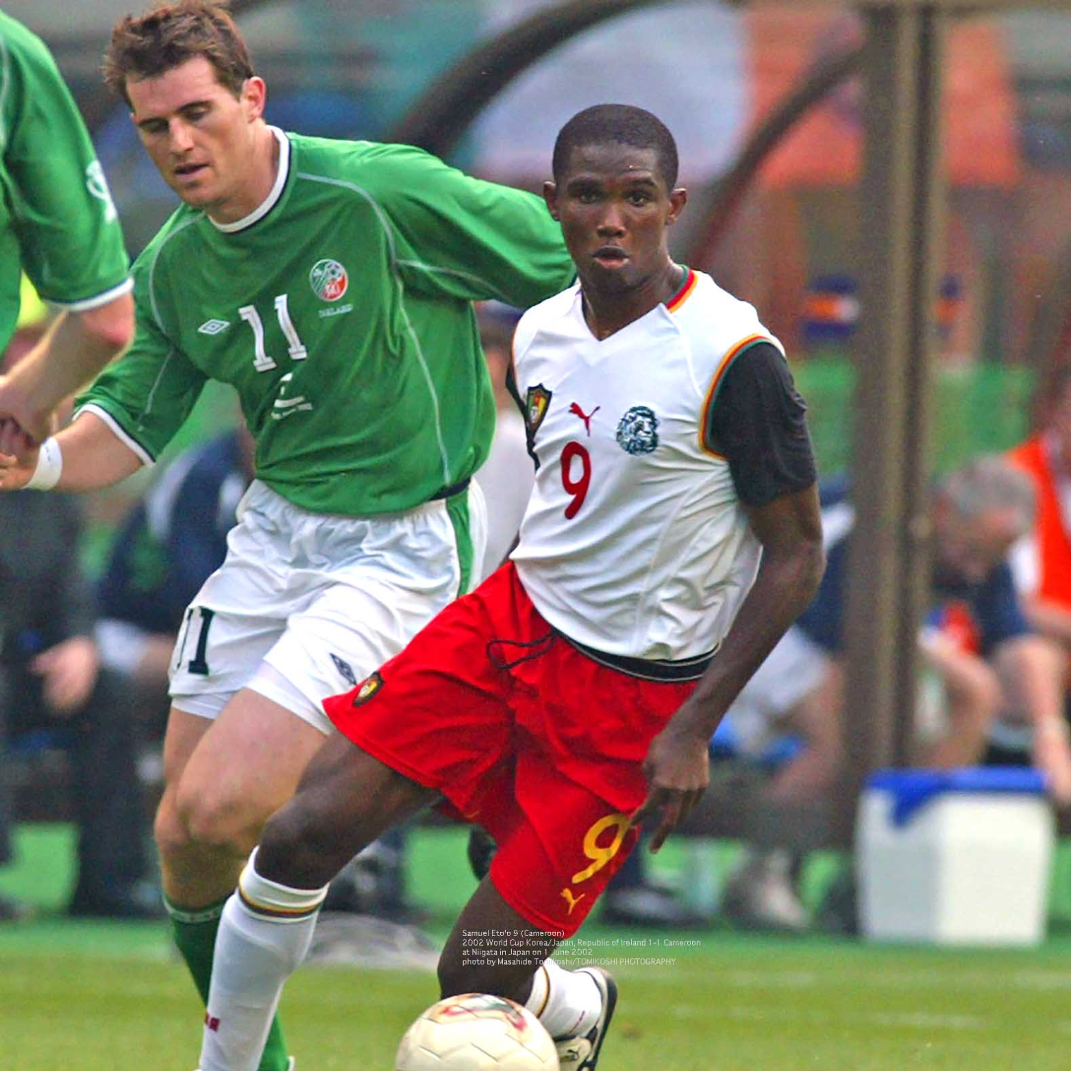 Cameroon Away Shirt 2002