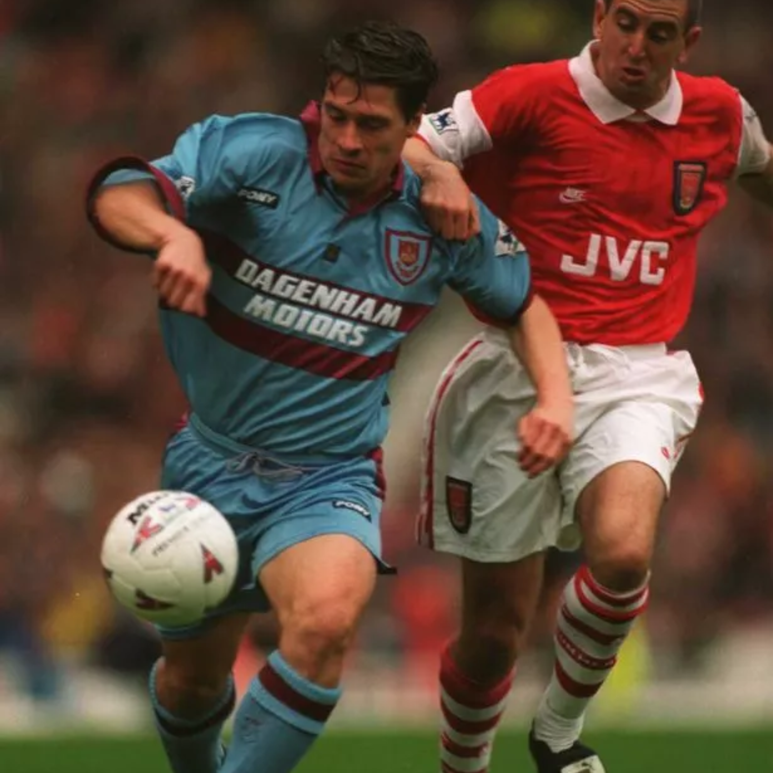 West Ham United Away Shirt 1995/97