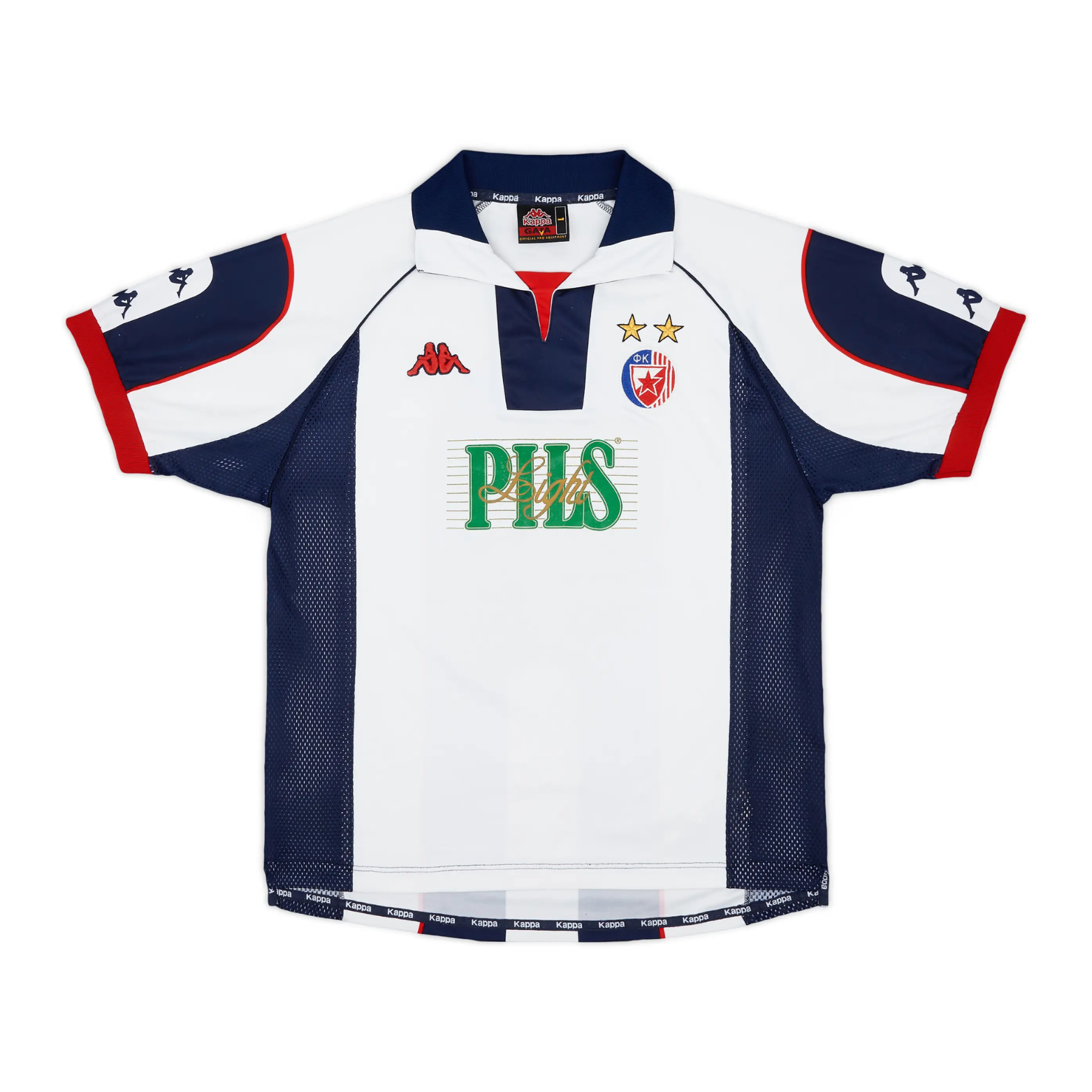 Red Star Belgrade Away Shirt 1999/01