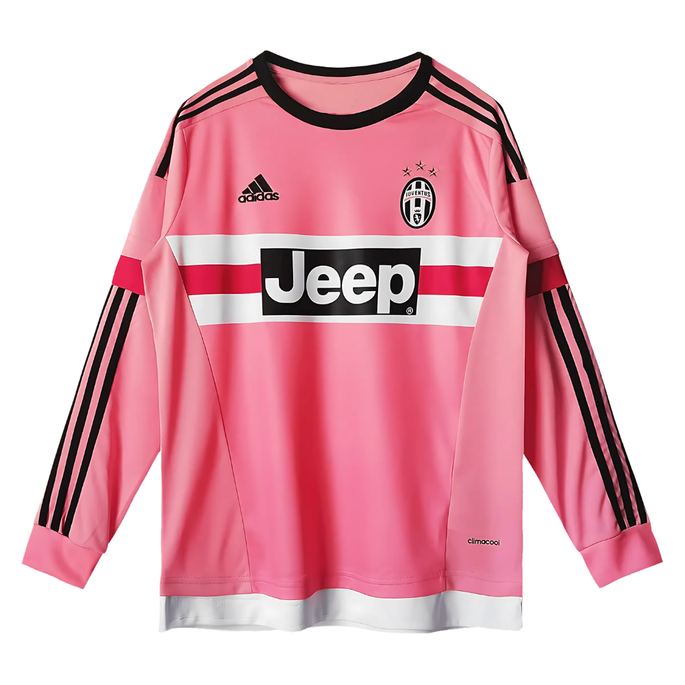 RETRO JUVENTUS AWAY SHIRT LONG SLEEVE 2015/16