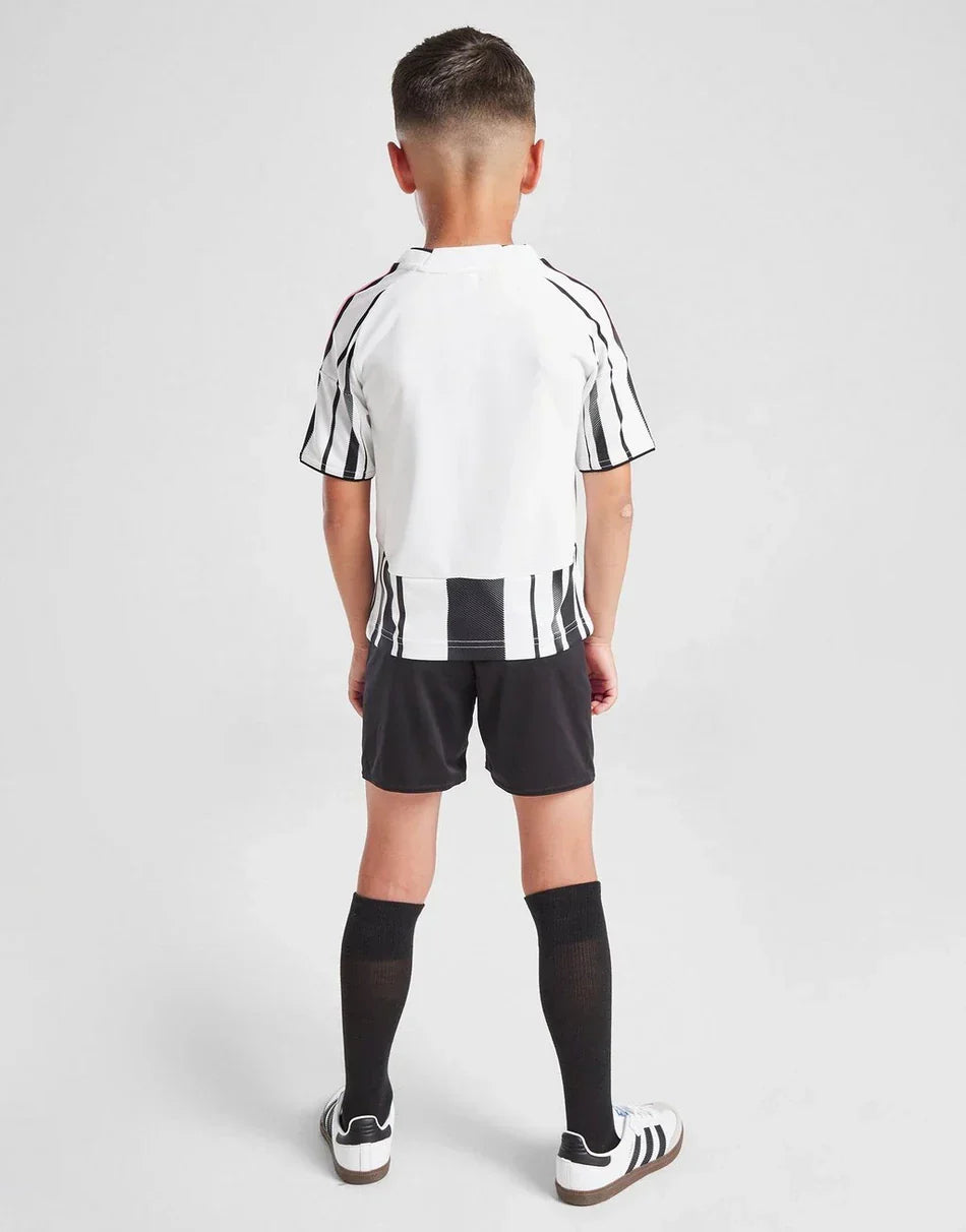 Juventus Heim-Fußballtrikot für Kinder 2025/26