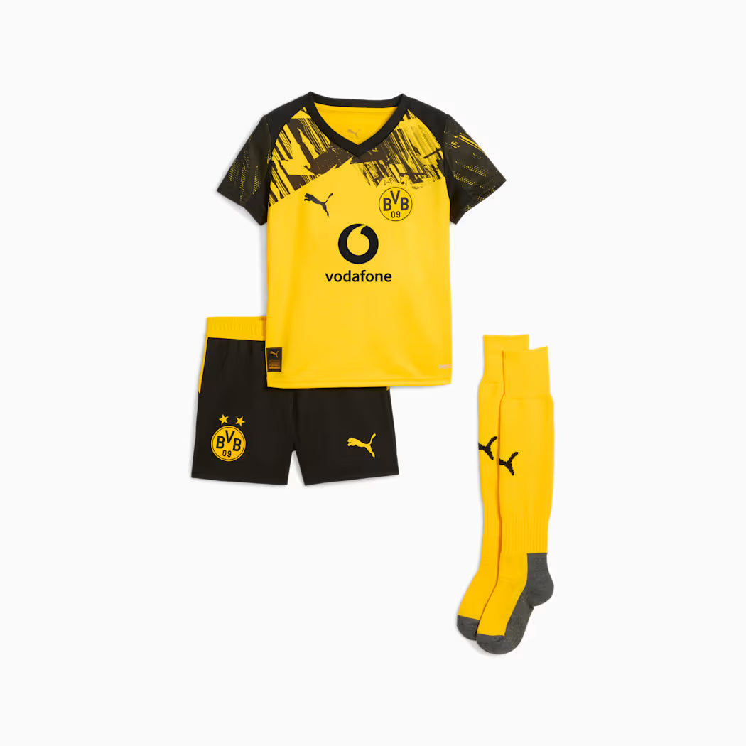 2025/26 Borussia Dortmund Home Kids Kit