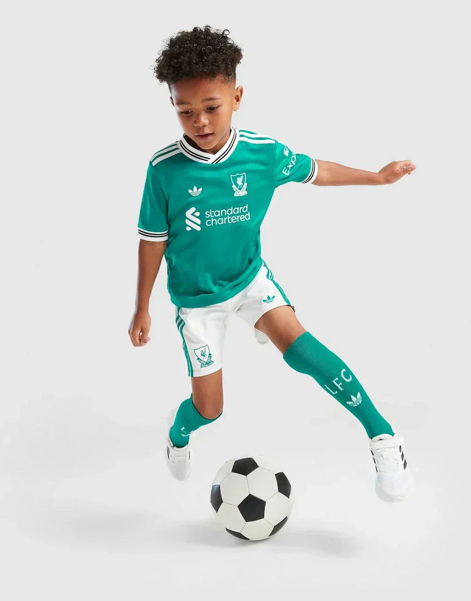 Liverpool Ausweichtrikot für Kinder 2025/26