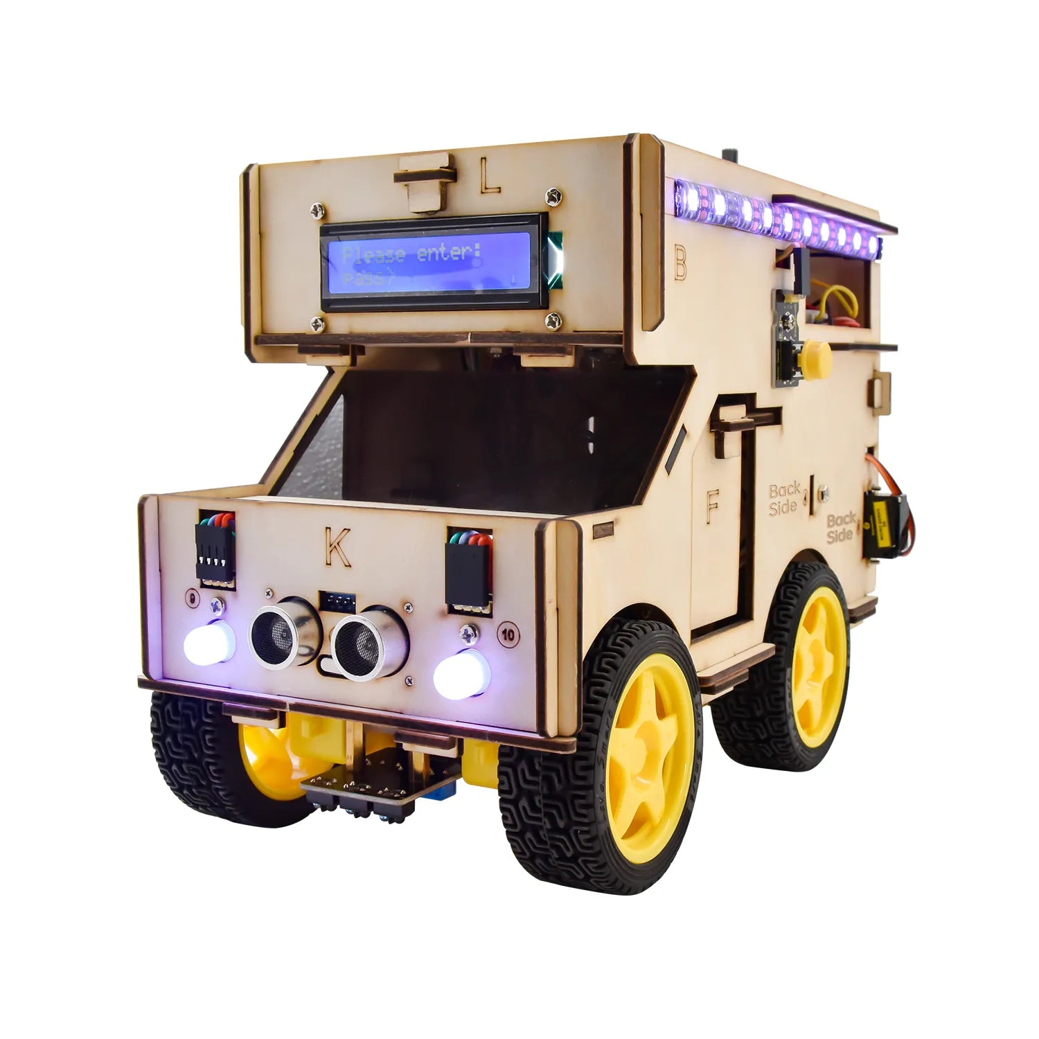 Starter kit robot intelligente per RV per Arduino