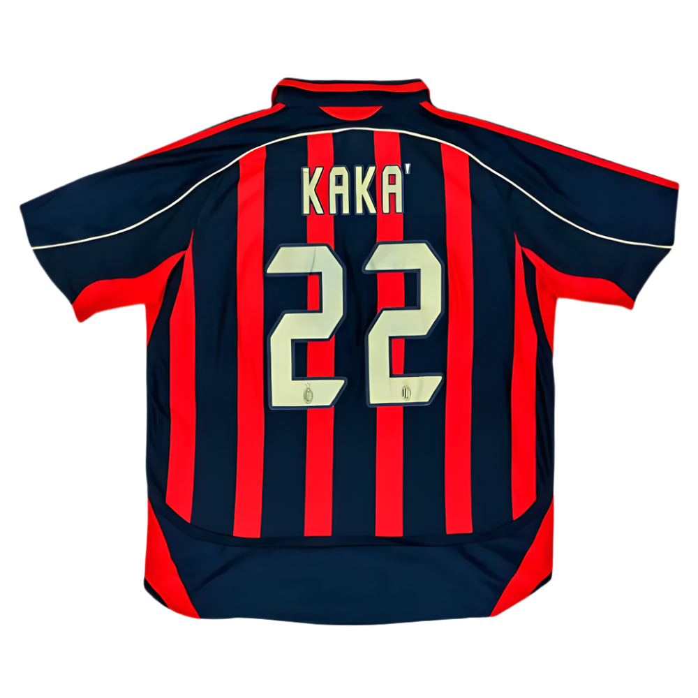 RETRO AC MILAN 'KAKA 22' LEGENDS HOME SHIRT 2006/07