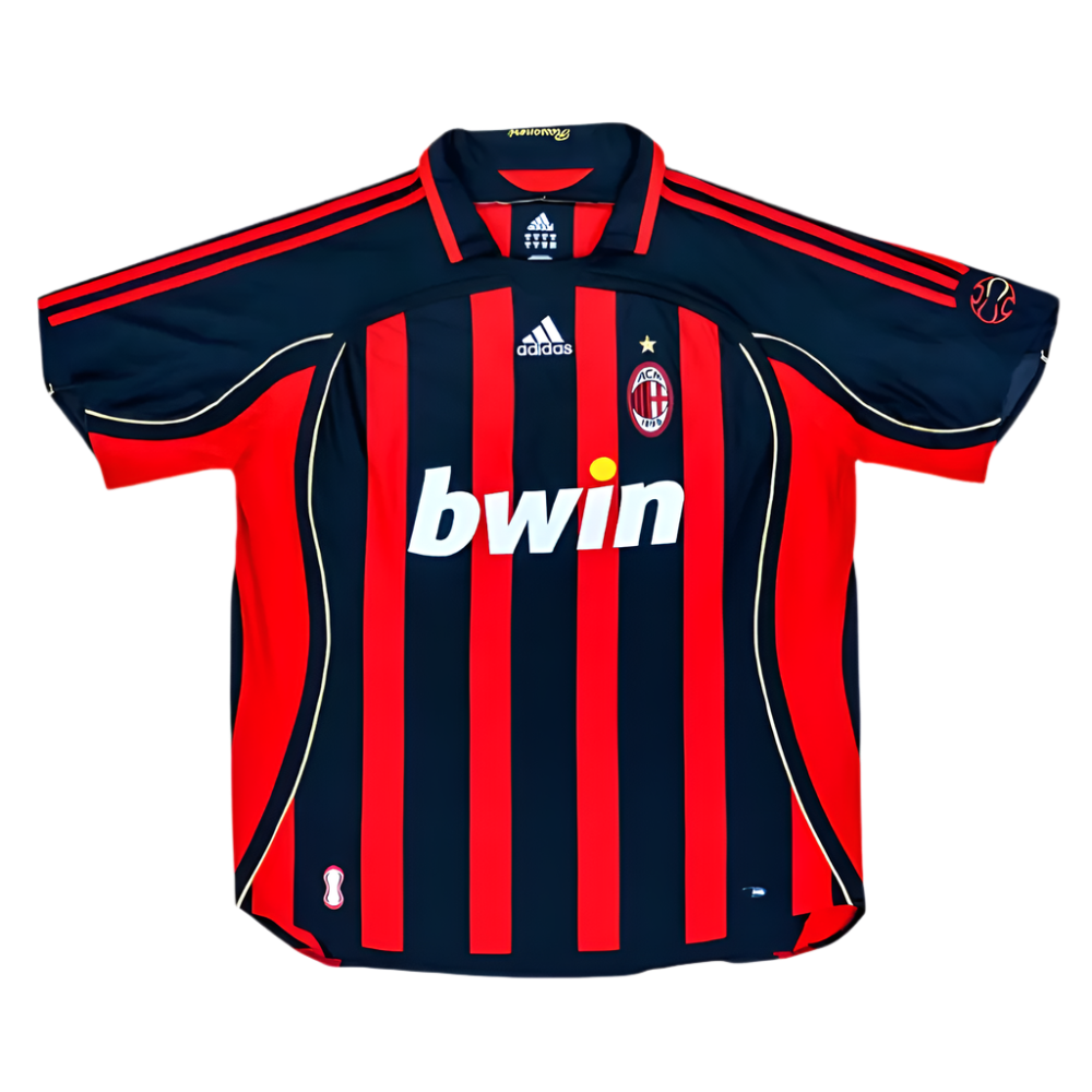 RETRO AC MILAN 'KAKA 22' LEGENDS HOME SHIRT 2006/07
