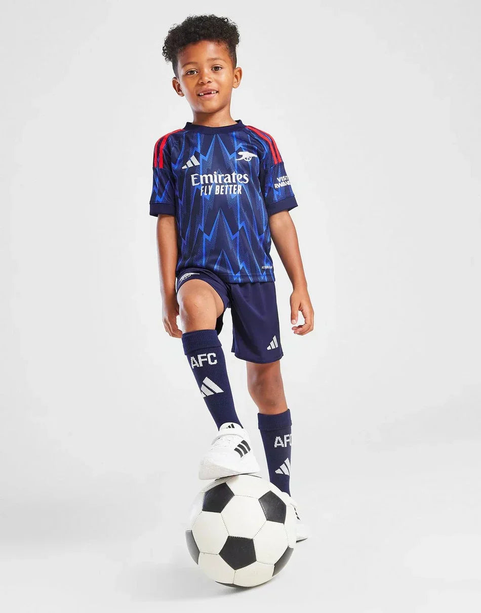 Arsenal Kinder-Fußballtrikot 2025/26 Auswärtstrikot