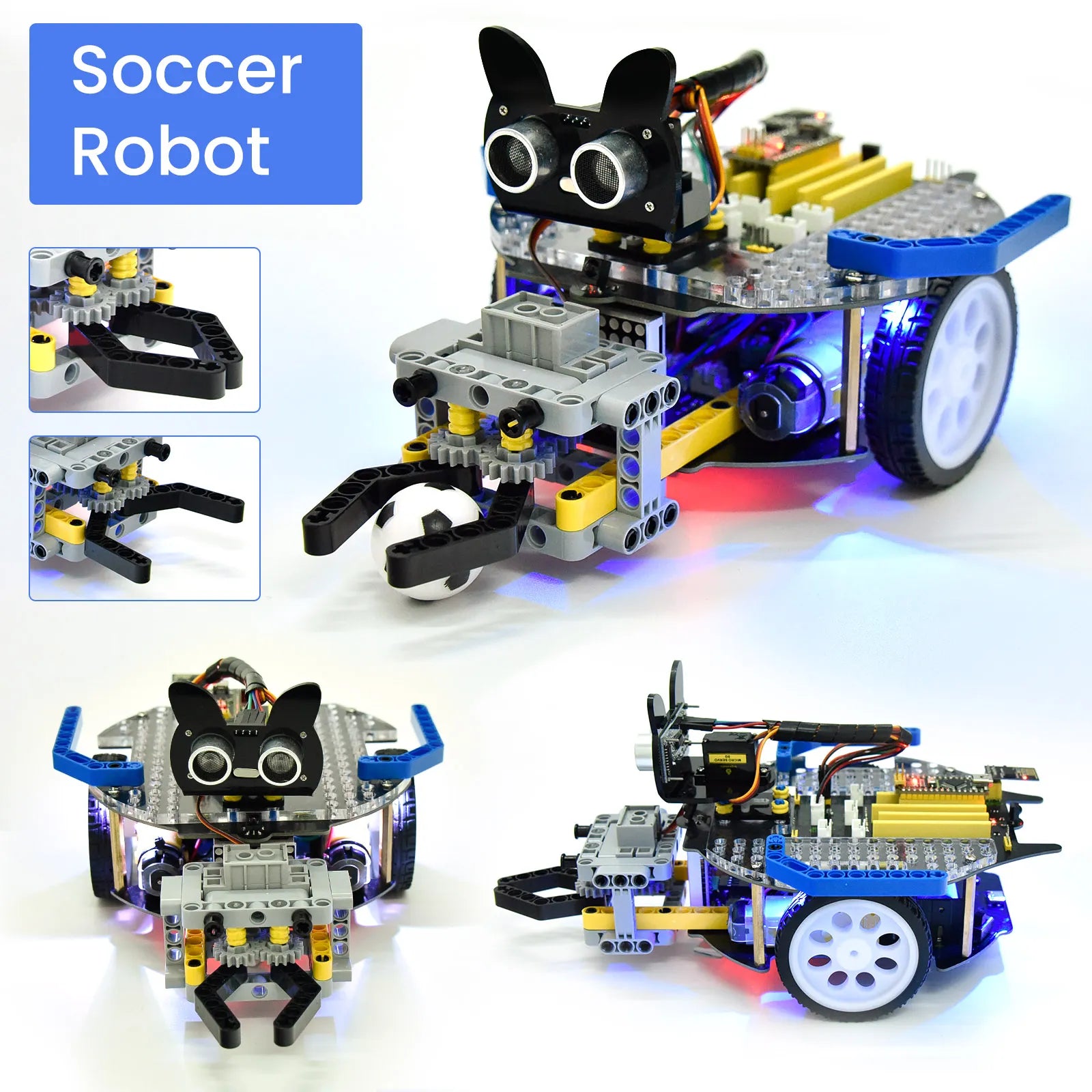 Beetlebot 3 in 1 Robot per l'istruzione STEM con Arduino