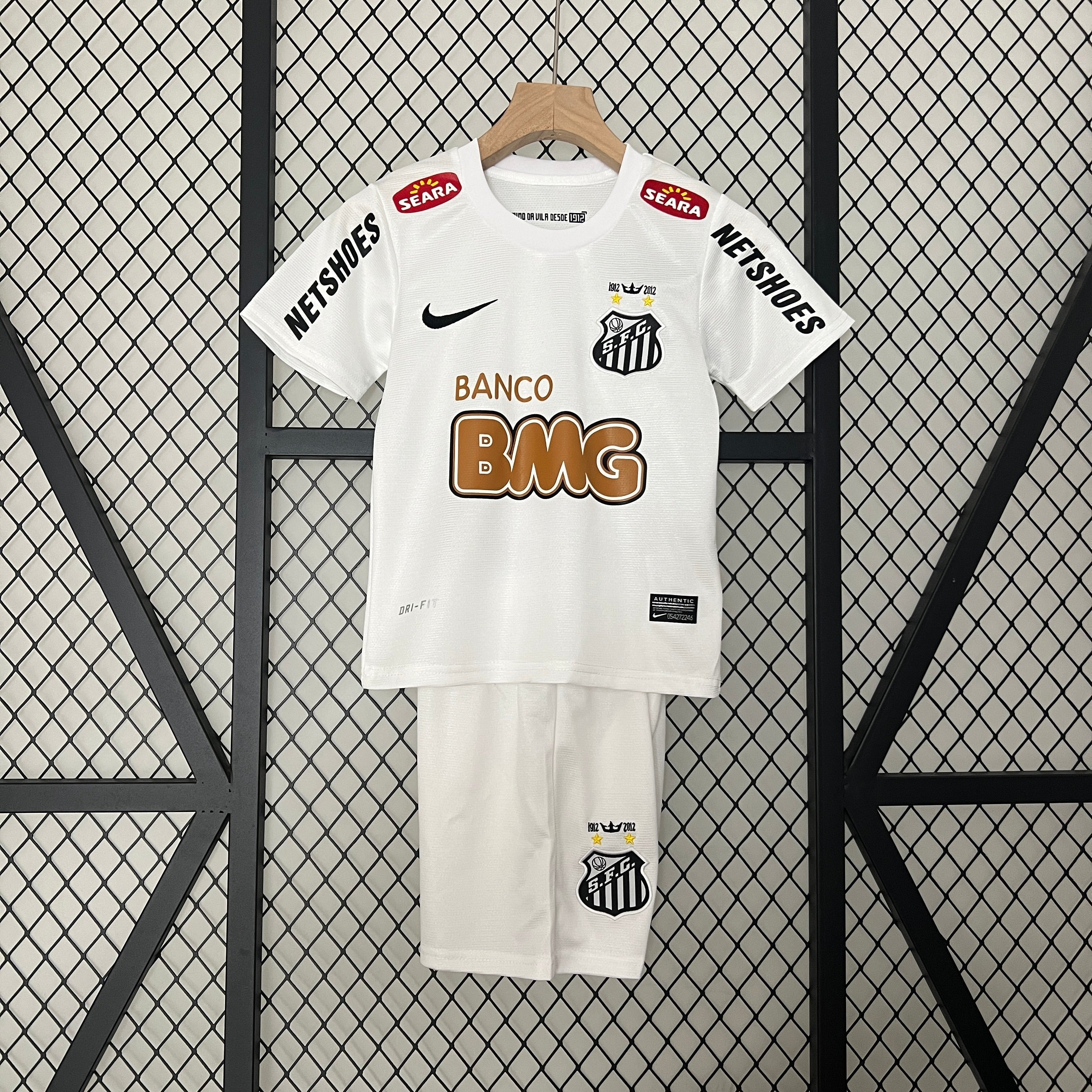 Santos Retro Kinder-Fußballtrikot 2011/12